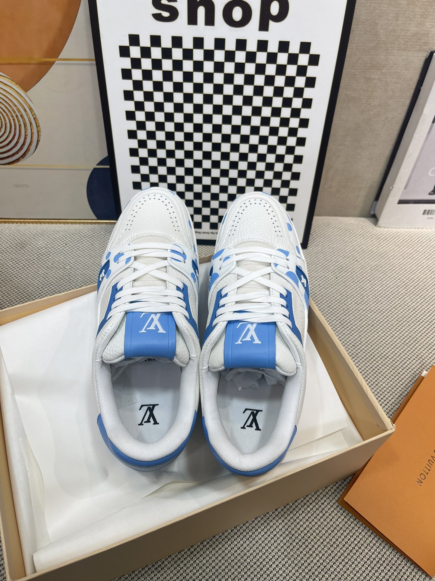 2023 Men L*ouis V*uitton Top Sneaker Maikesneakers