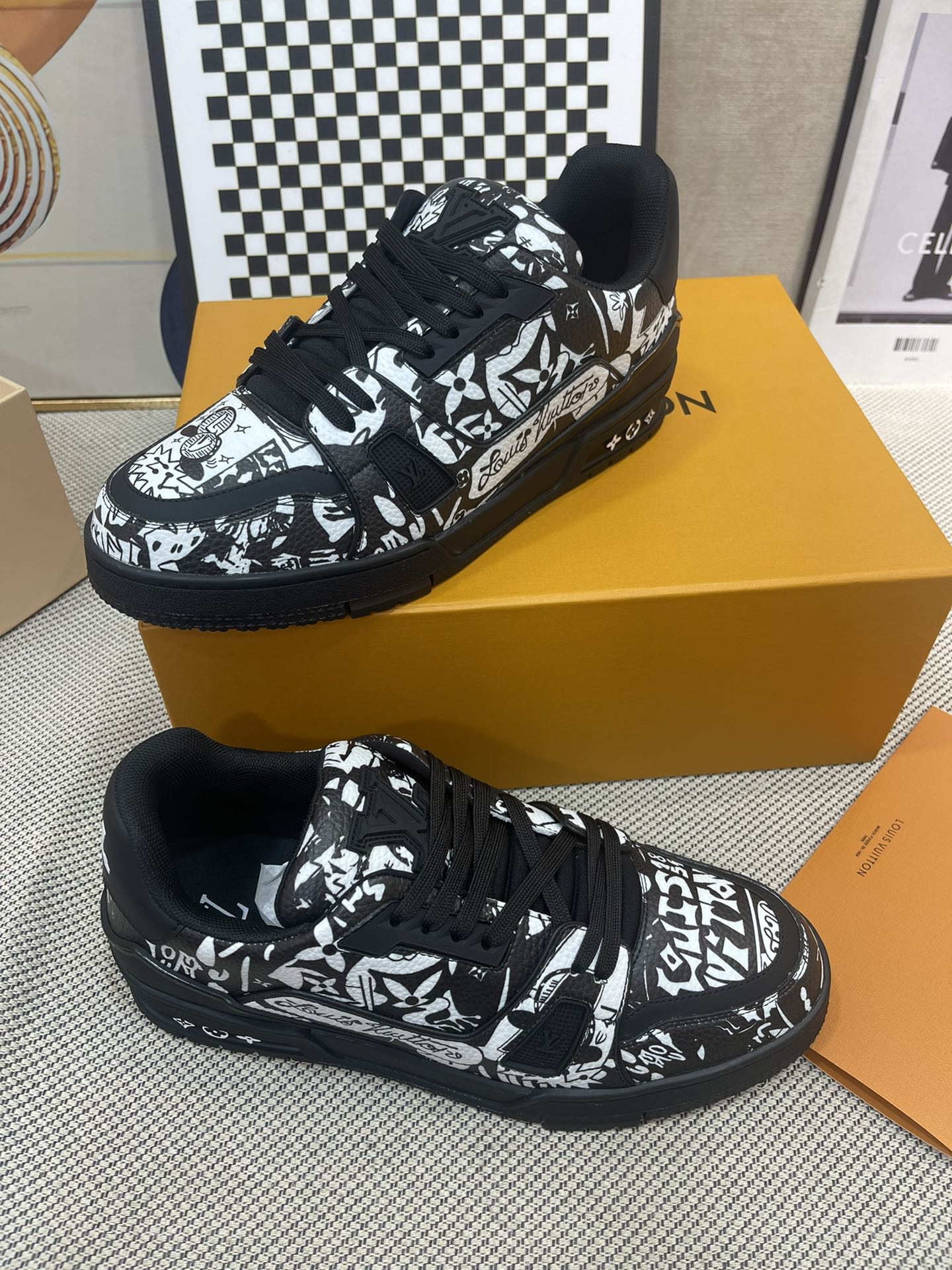 Men L*ouis V*uitton Top Sneaker Maikesneakers