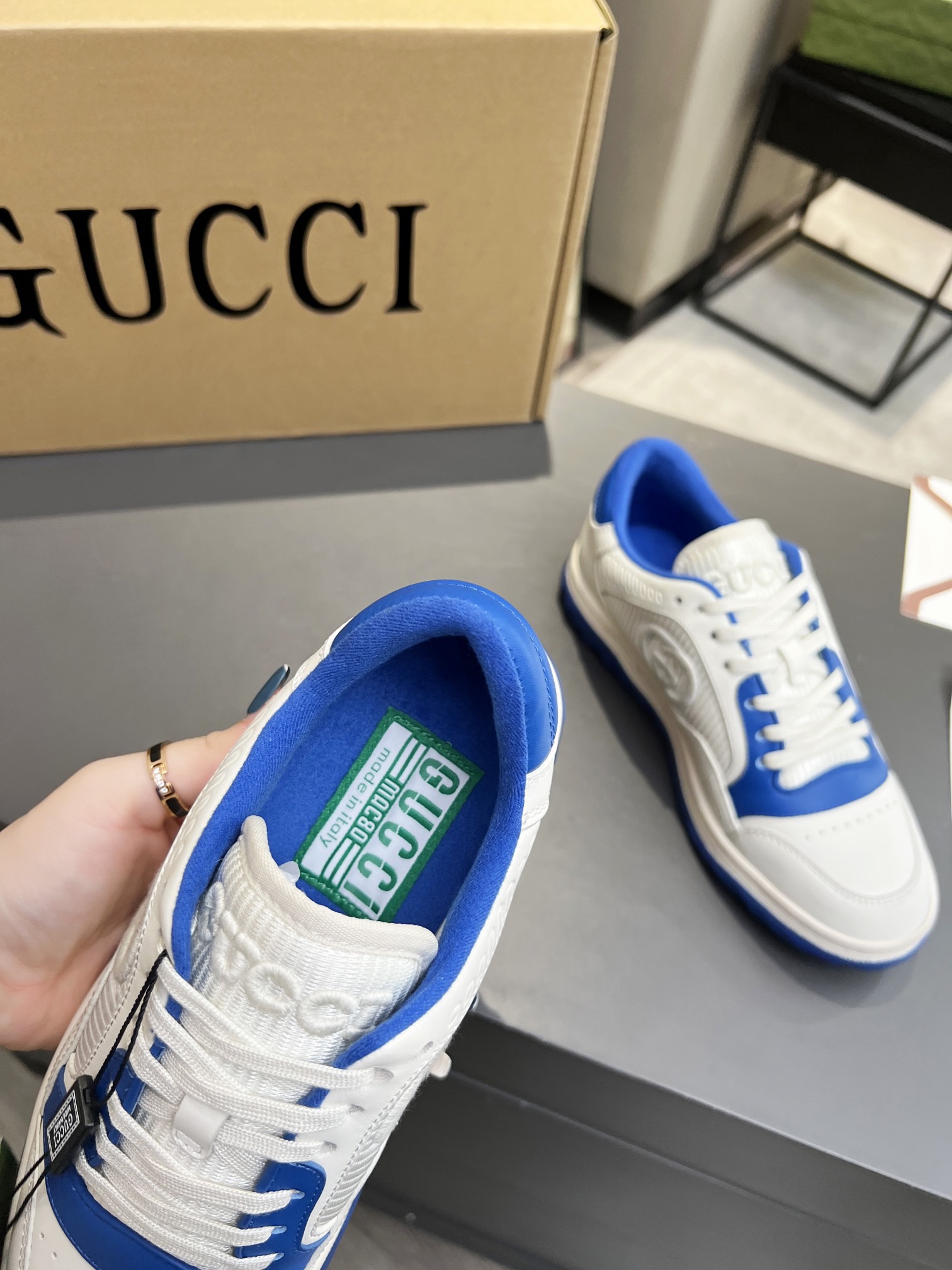 Men Women G*ucci Top Sneaker