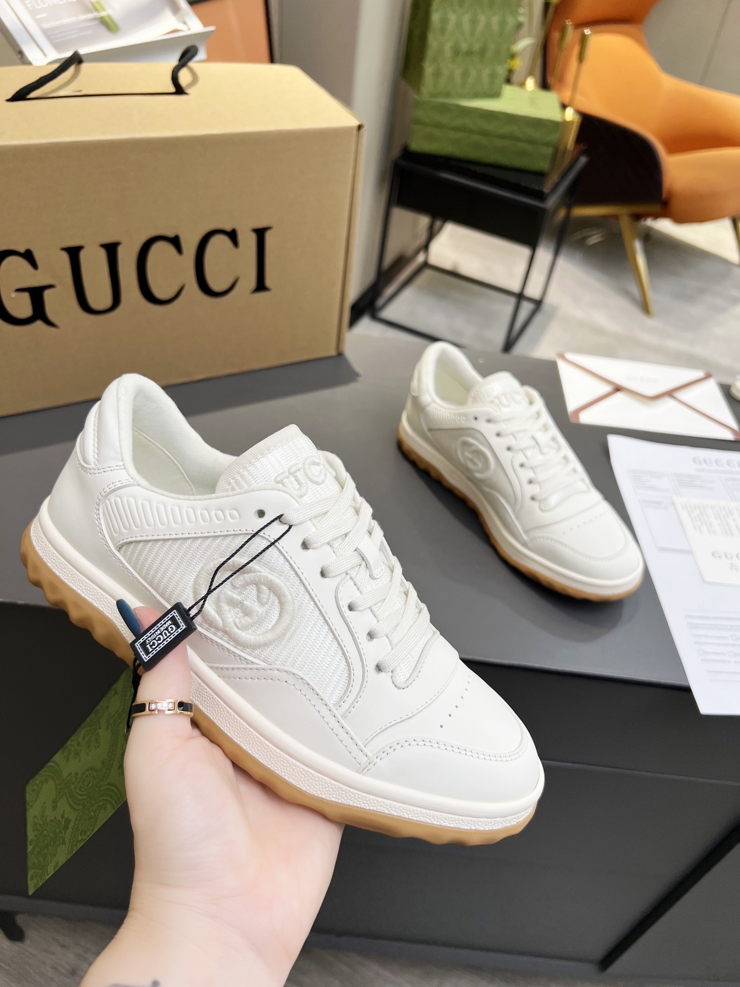 Men Women G*ucci Top Sneaker