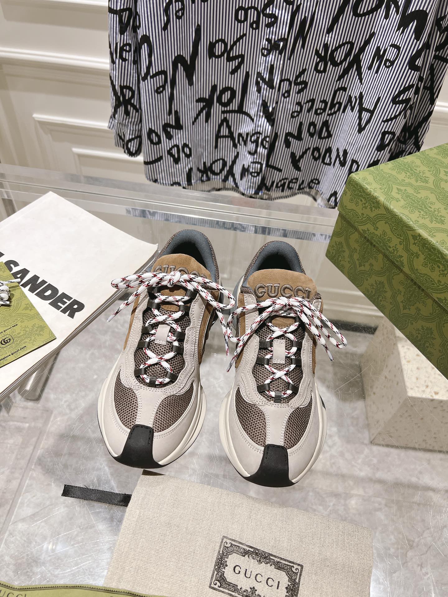 Men Women G*ucci Top Sneaker