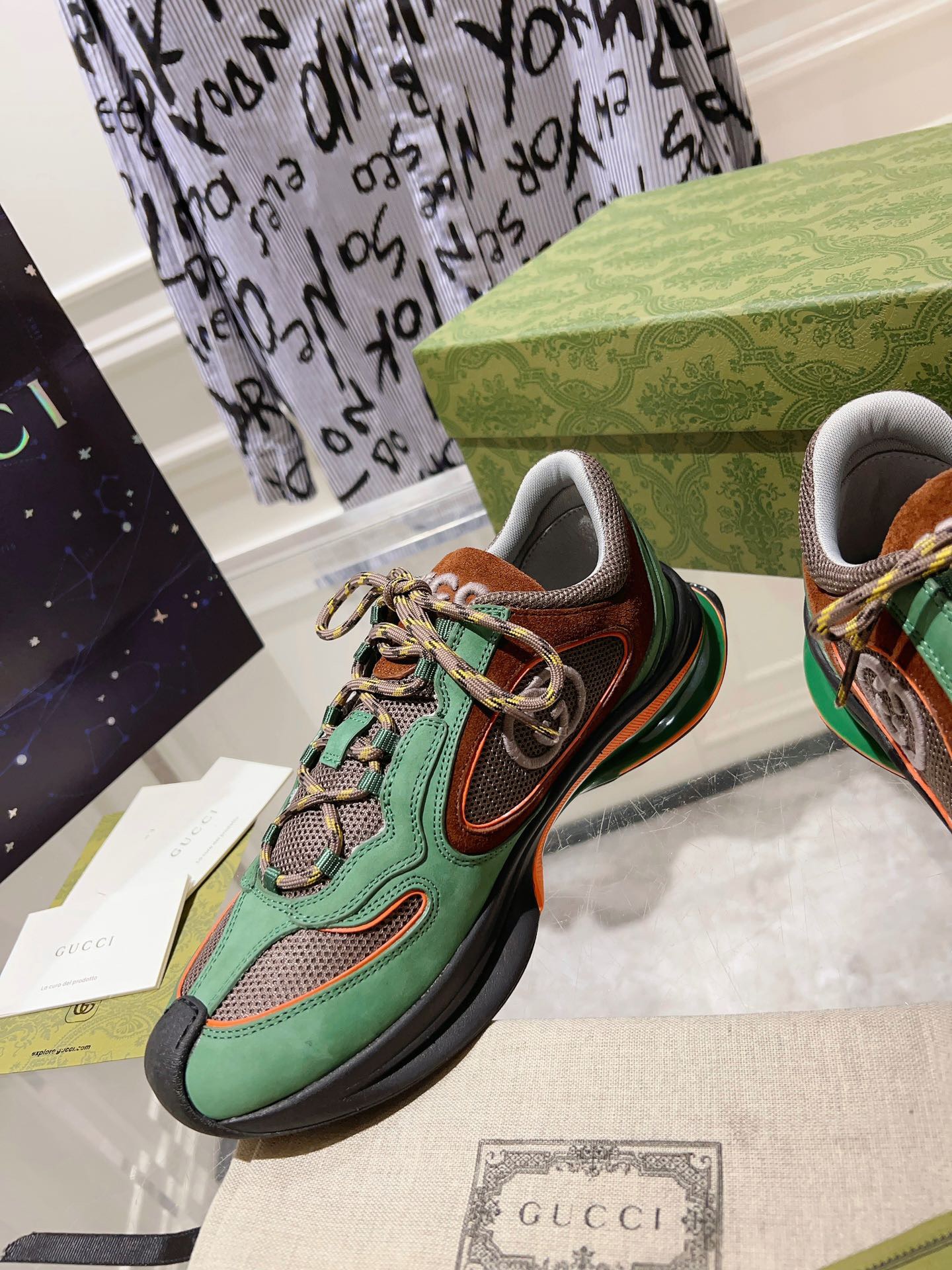 Men Women G*ucci Top Sneaker