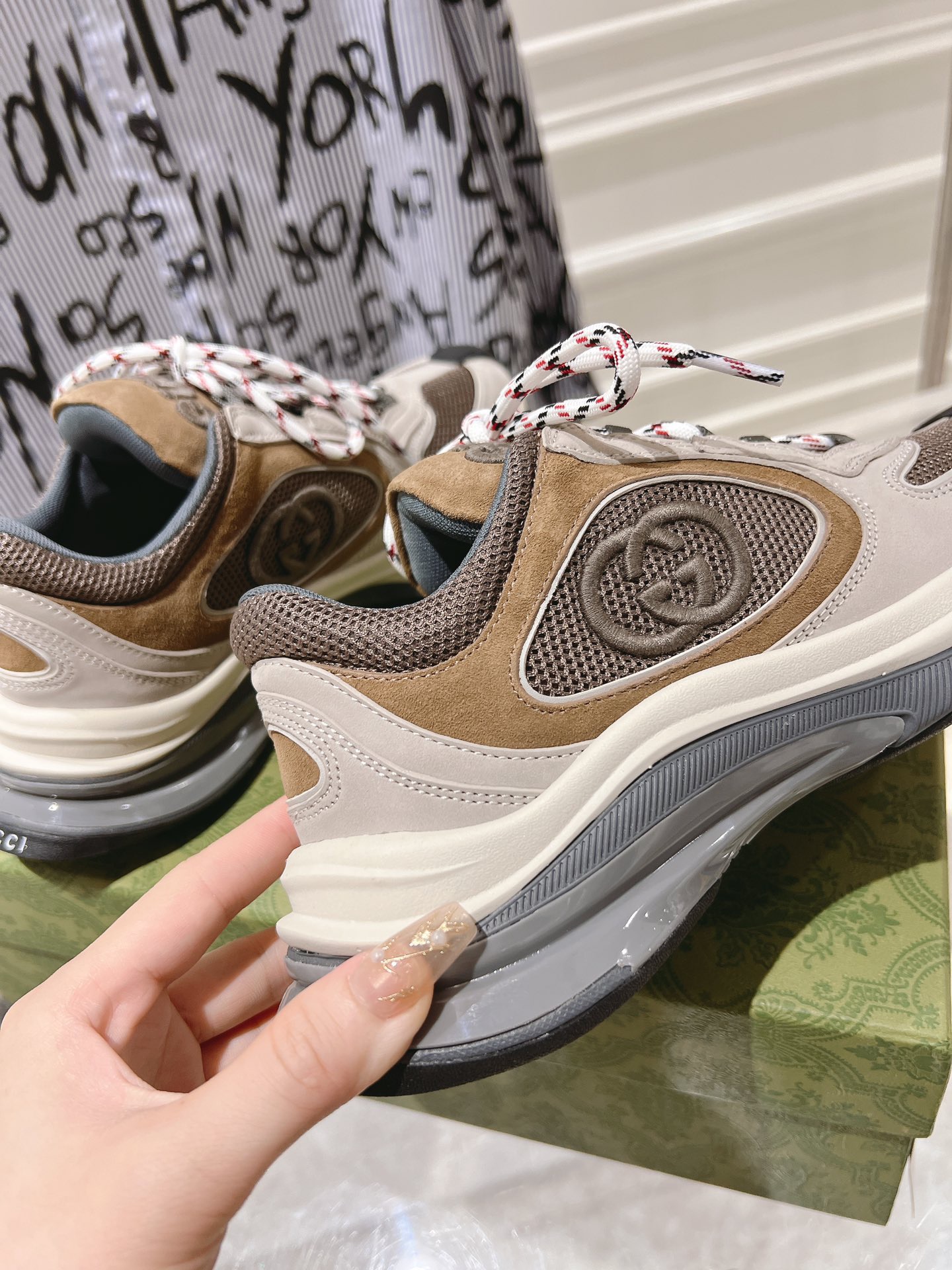 Men Women G*ucci Top Sneaker