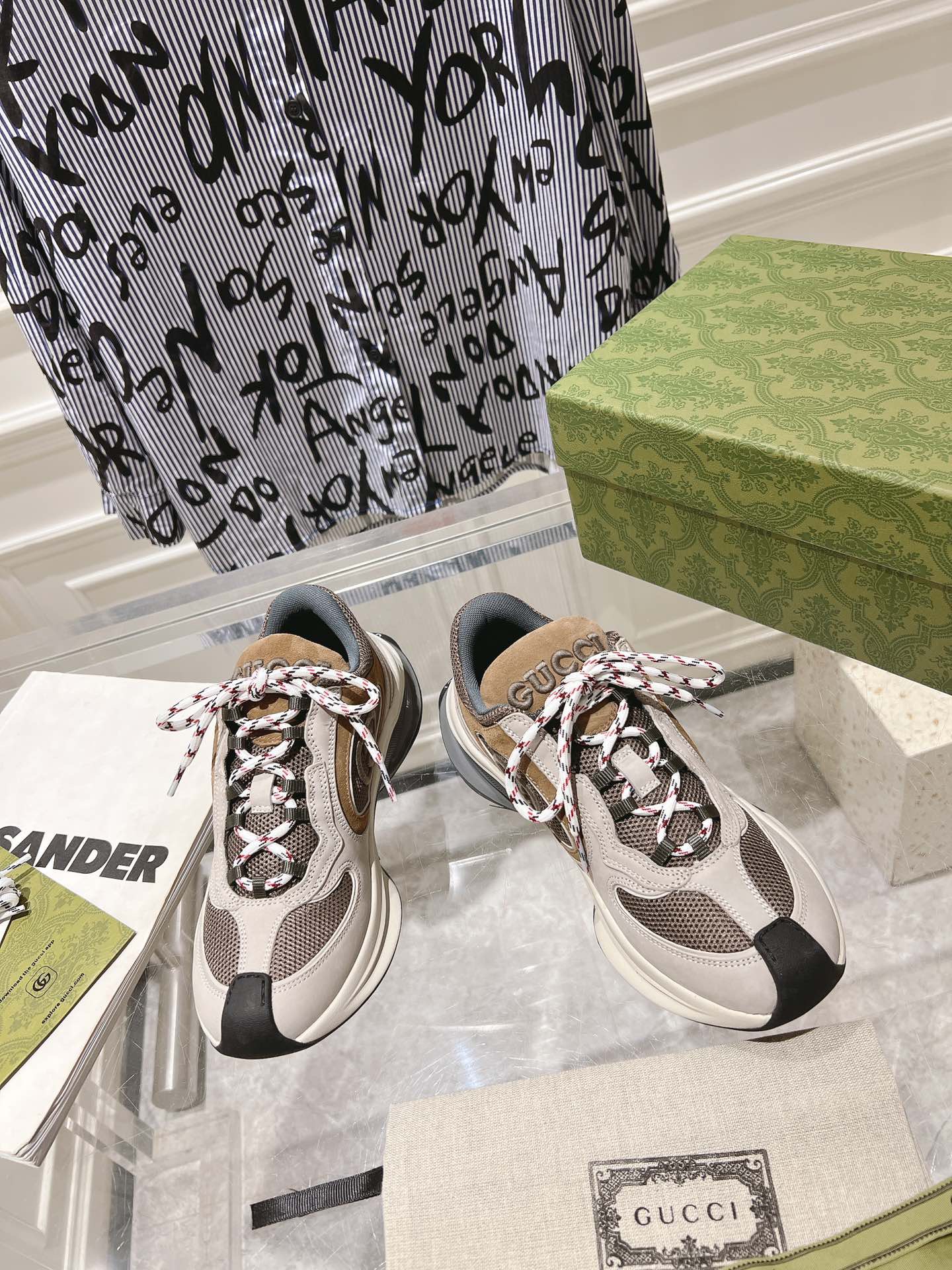 Men Women G*ucci Top Sneaker