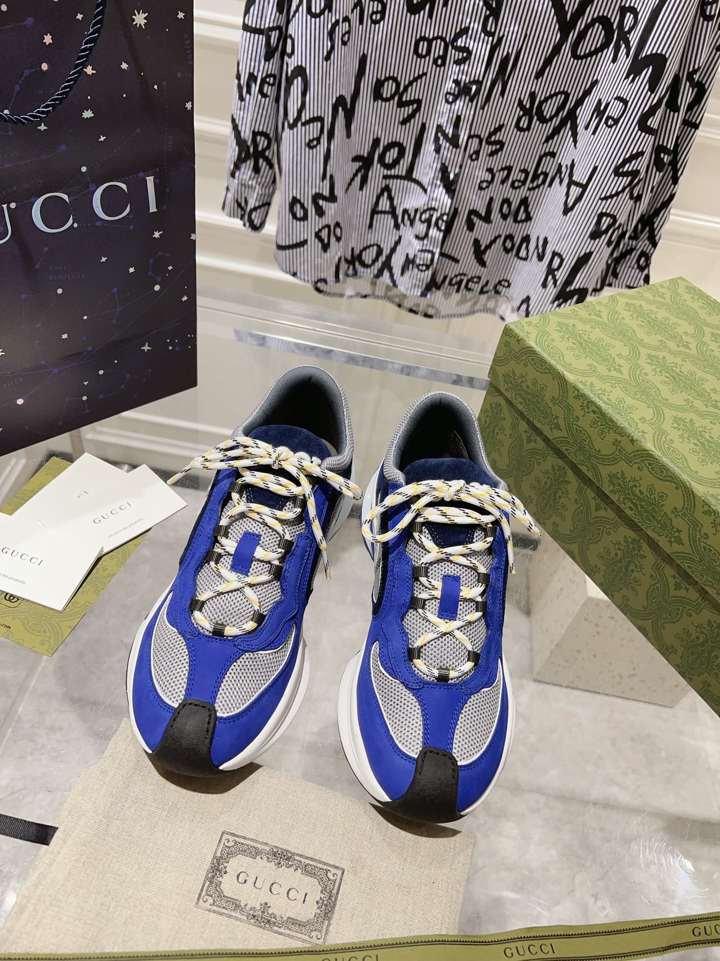 Men Women G*ucci Top Sneaker