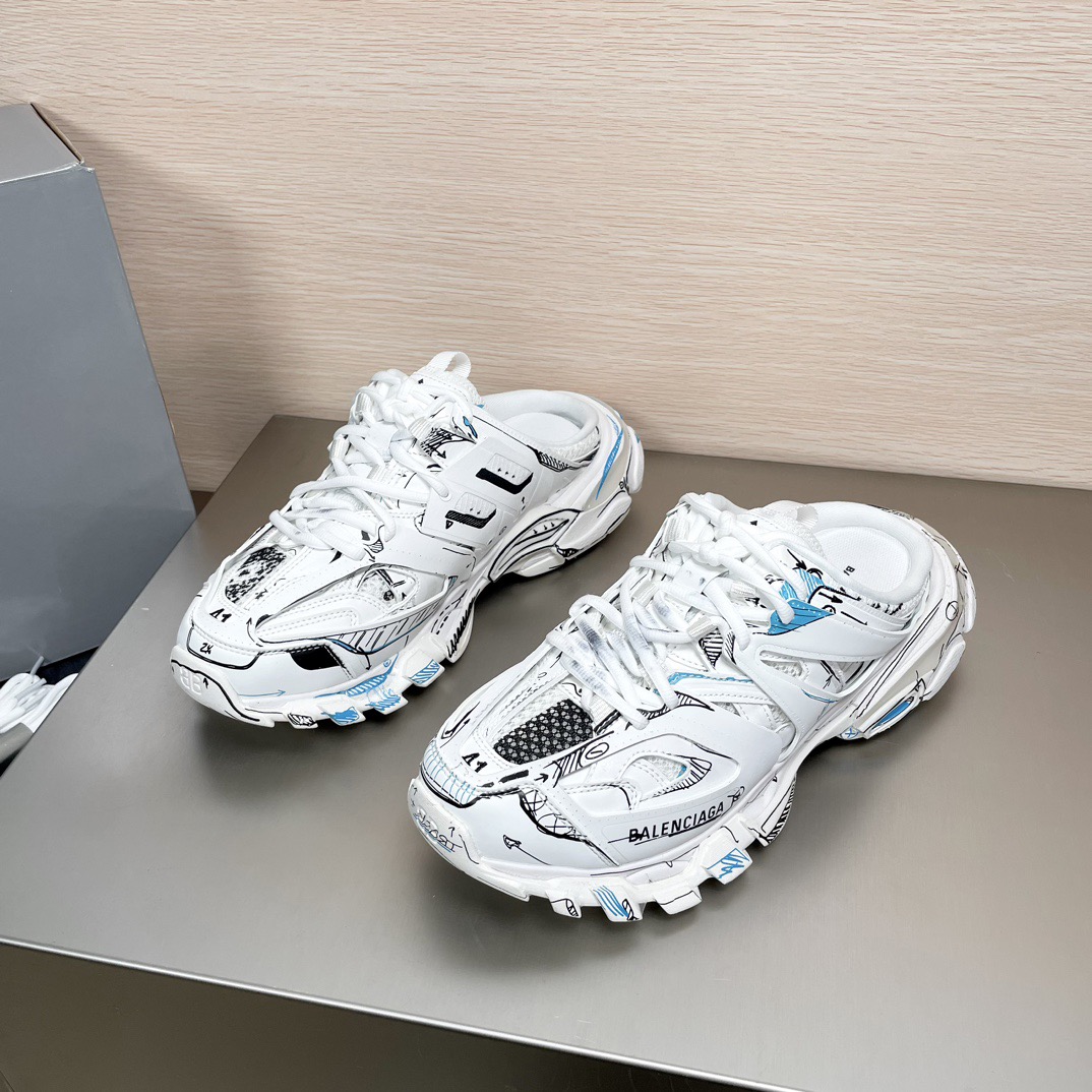 B*alenciaga Top Sneakers