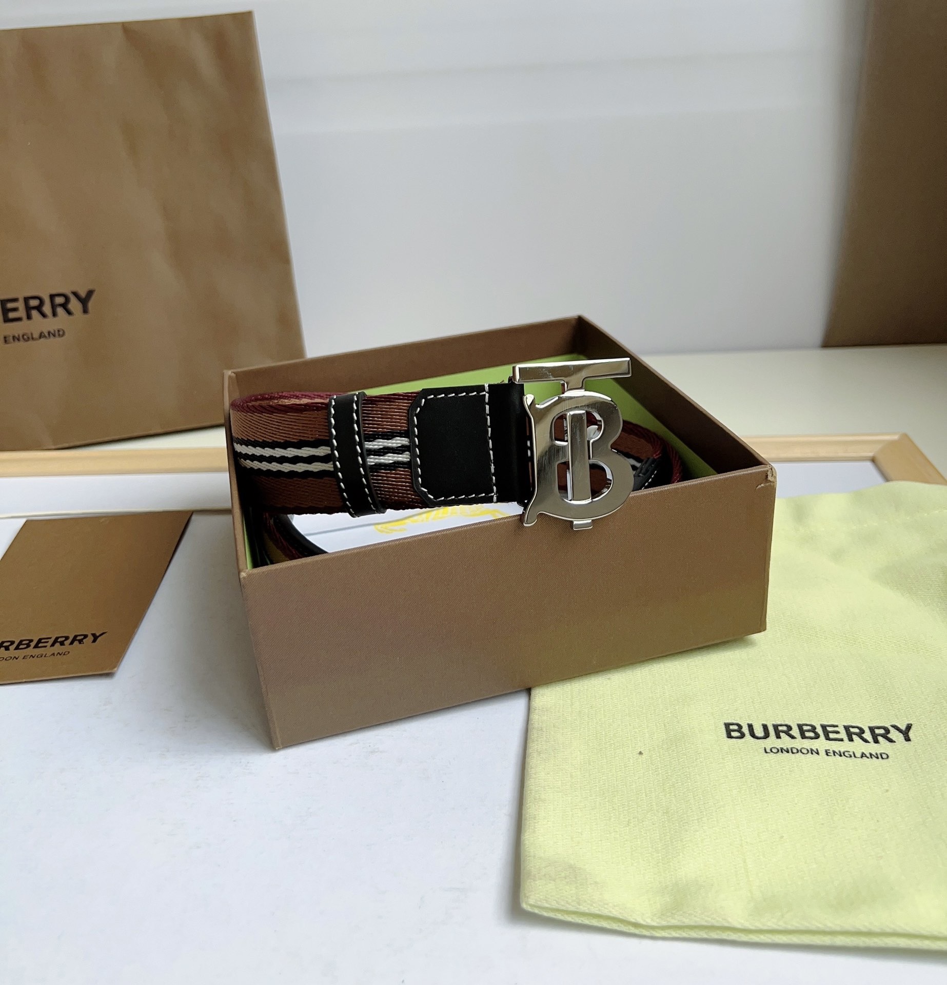 B.urberrry Belts Top Quality 35MM