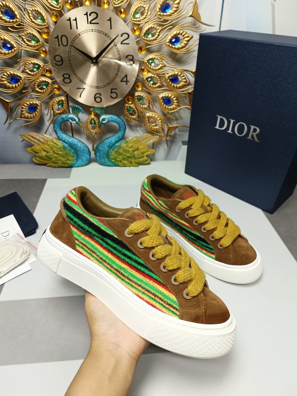 Men Women D*ior Top Sneaker