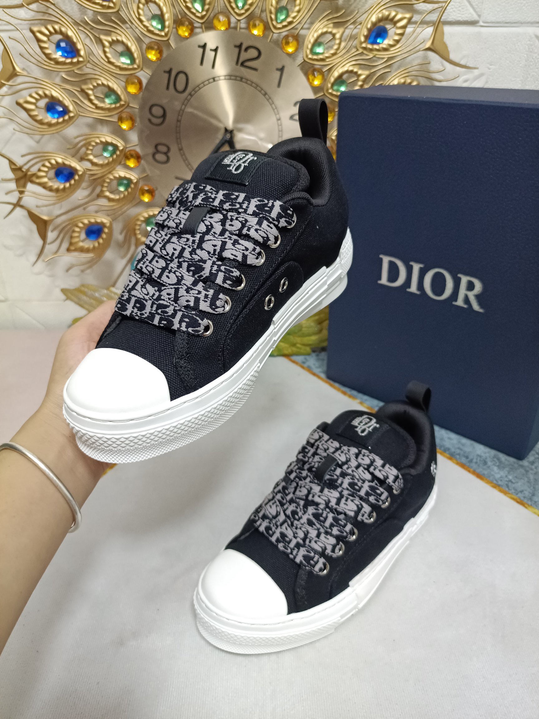 Men Women D*ior Top Sneaker