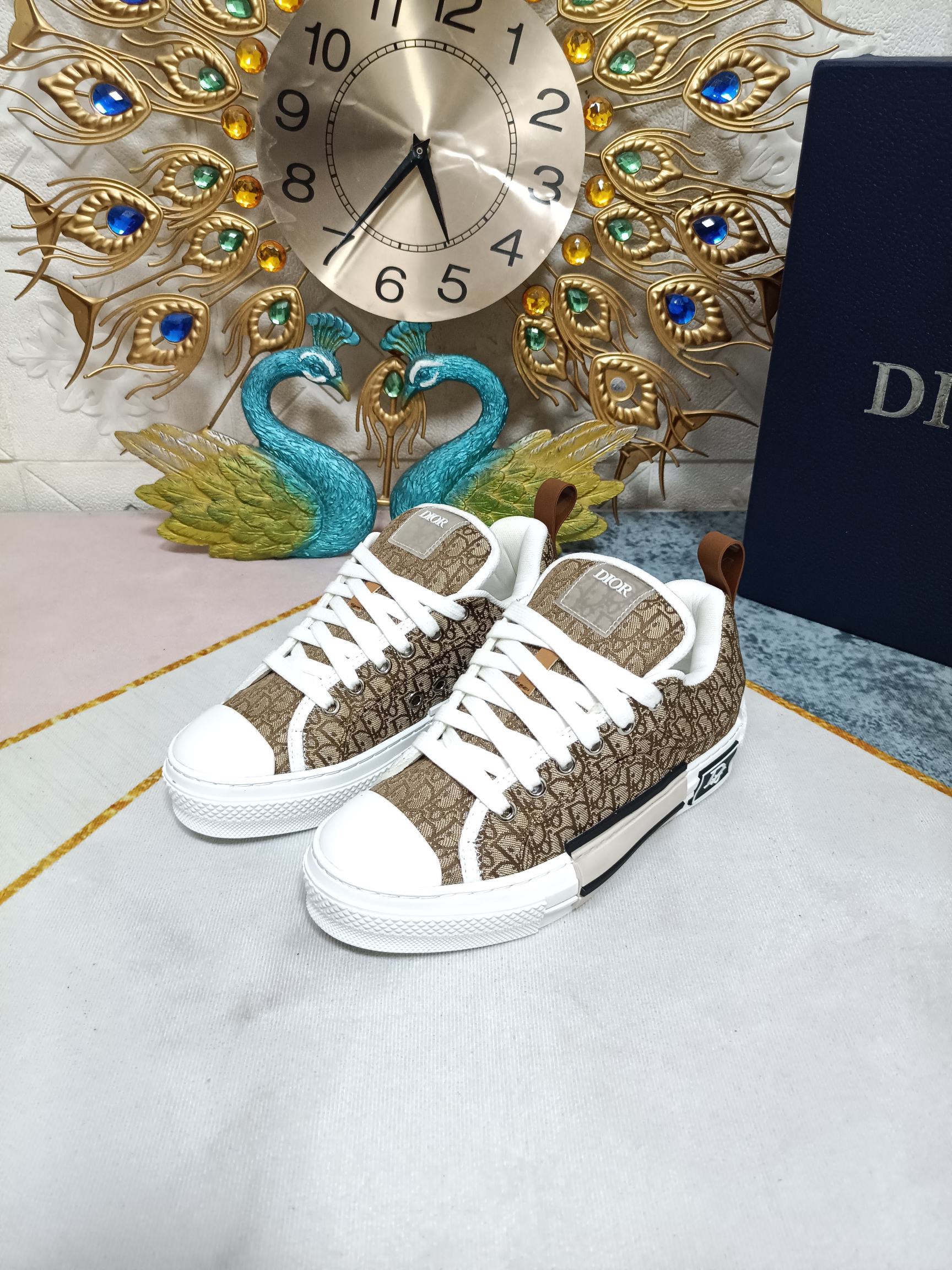 Men Women D*ior Top Sneaker