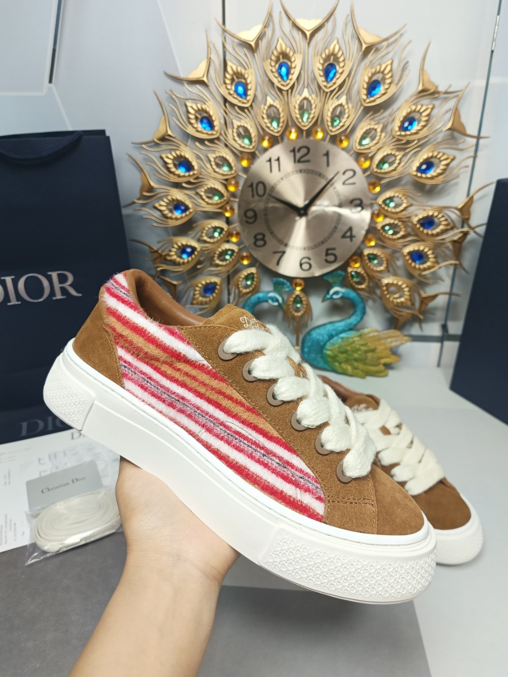 Men Women D*ior Top Sneaker