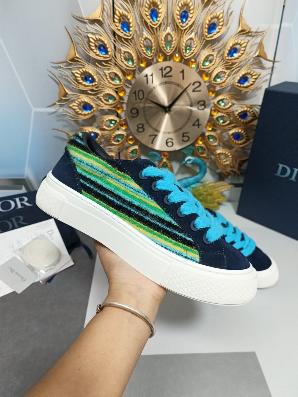 Men Women D*ior Top Sneaker