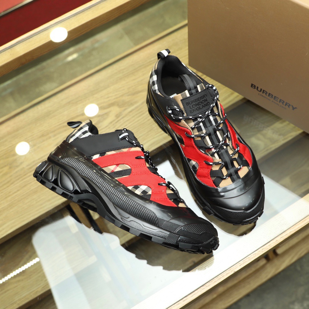 Men B*urberry Top Sneaker Maikesneakers