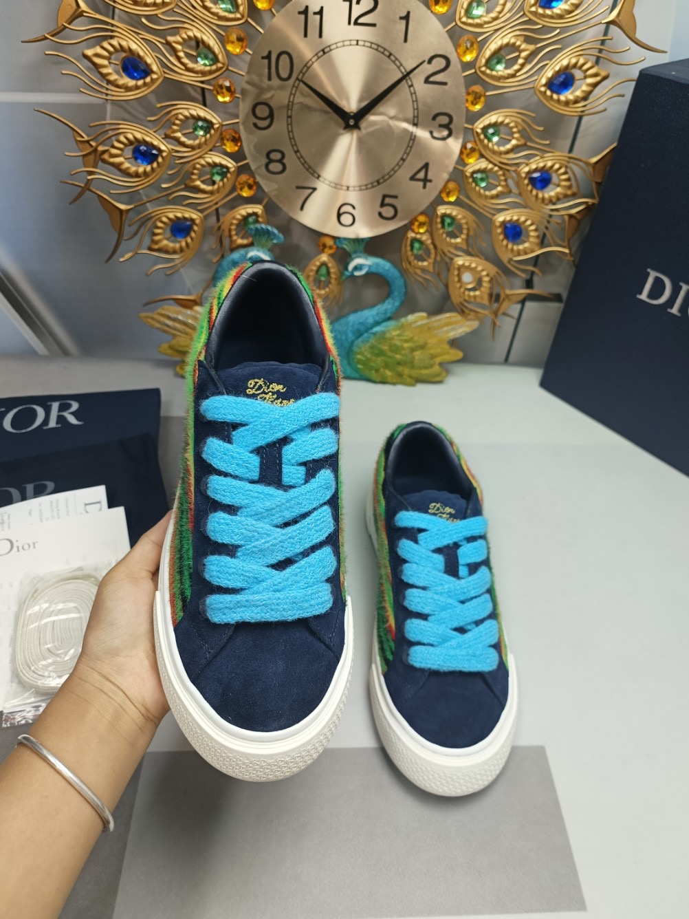 Men Women D*ior Top Sneaker