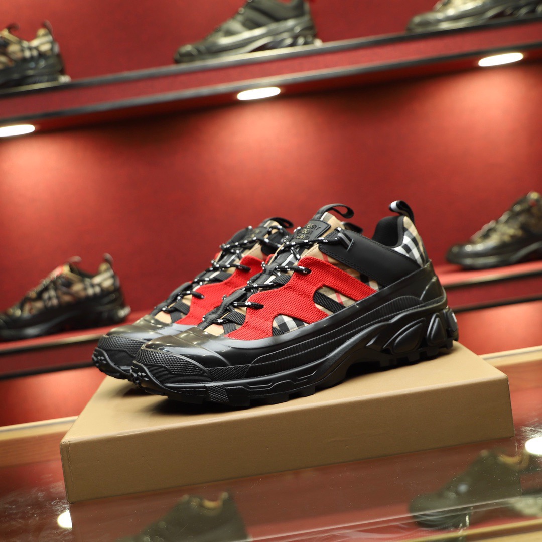 Men B*urberry Top Sneaker Maikesneakers