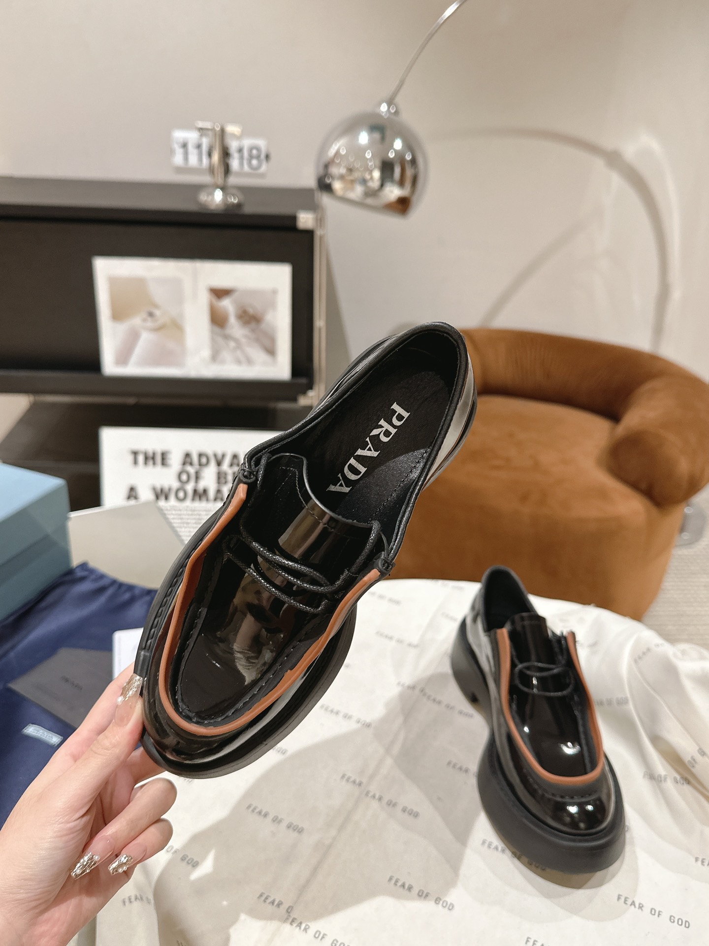 Women P*rada Top Sneaker