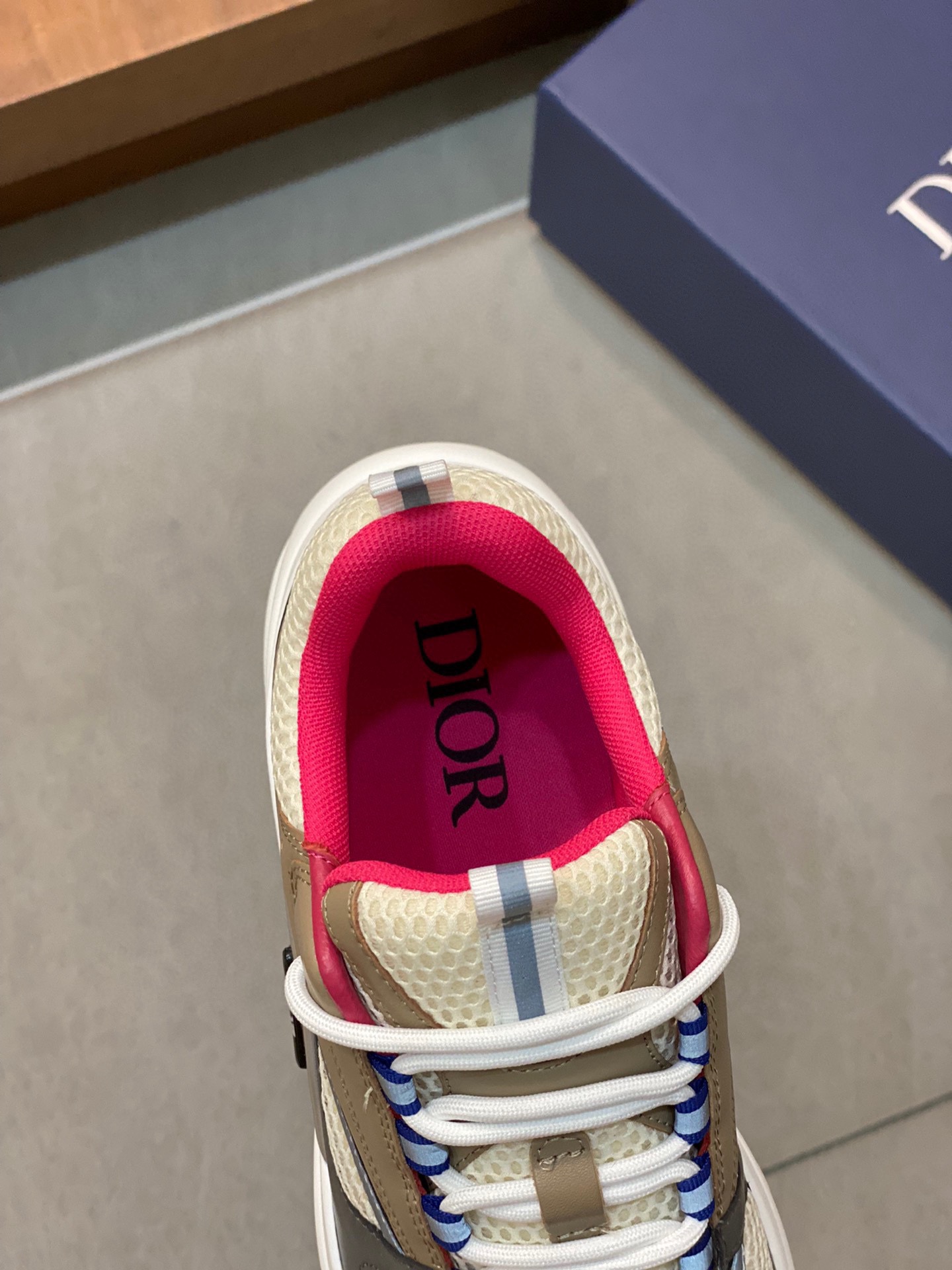 Men D*ior Top Sneaker