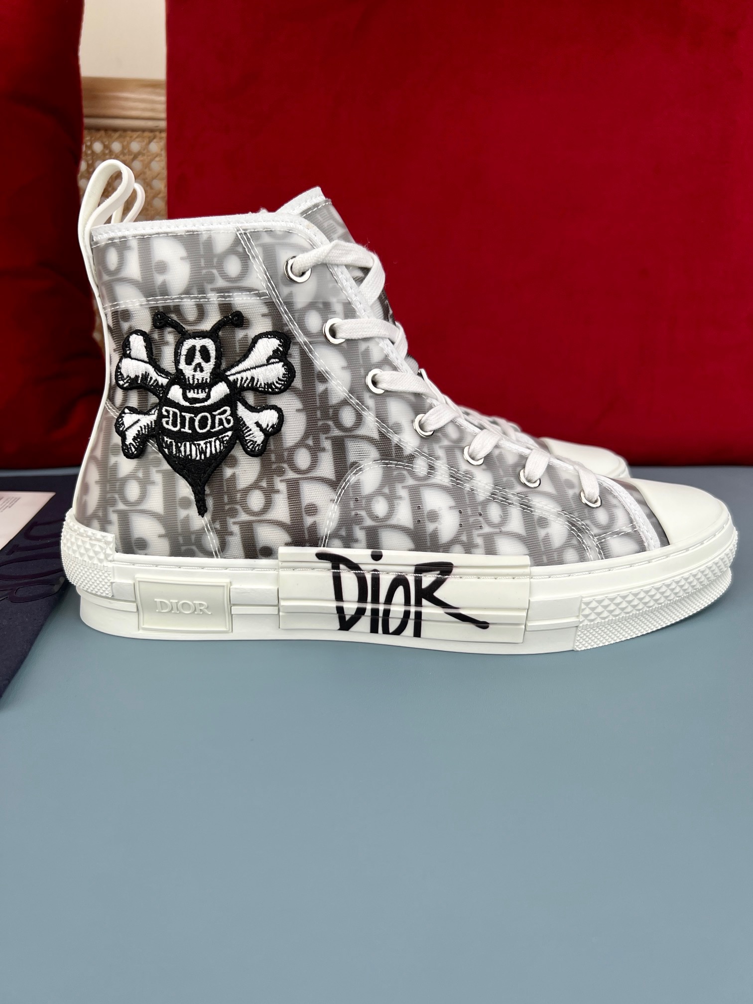 Men Women D*ior Top Sneaker