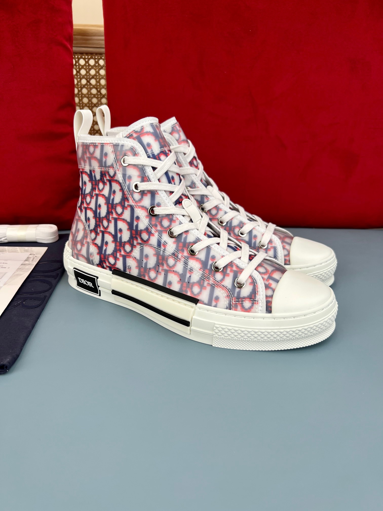 Men Women D*ior Top Sneaker