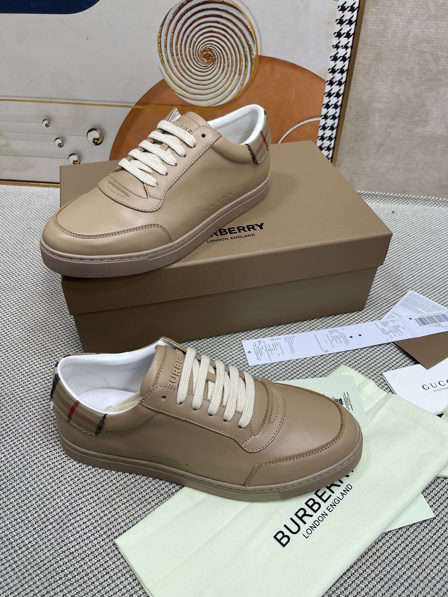 Men B*urberry Top Sneaker