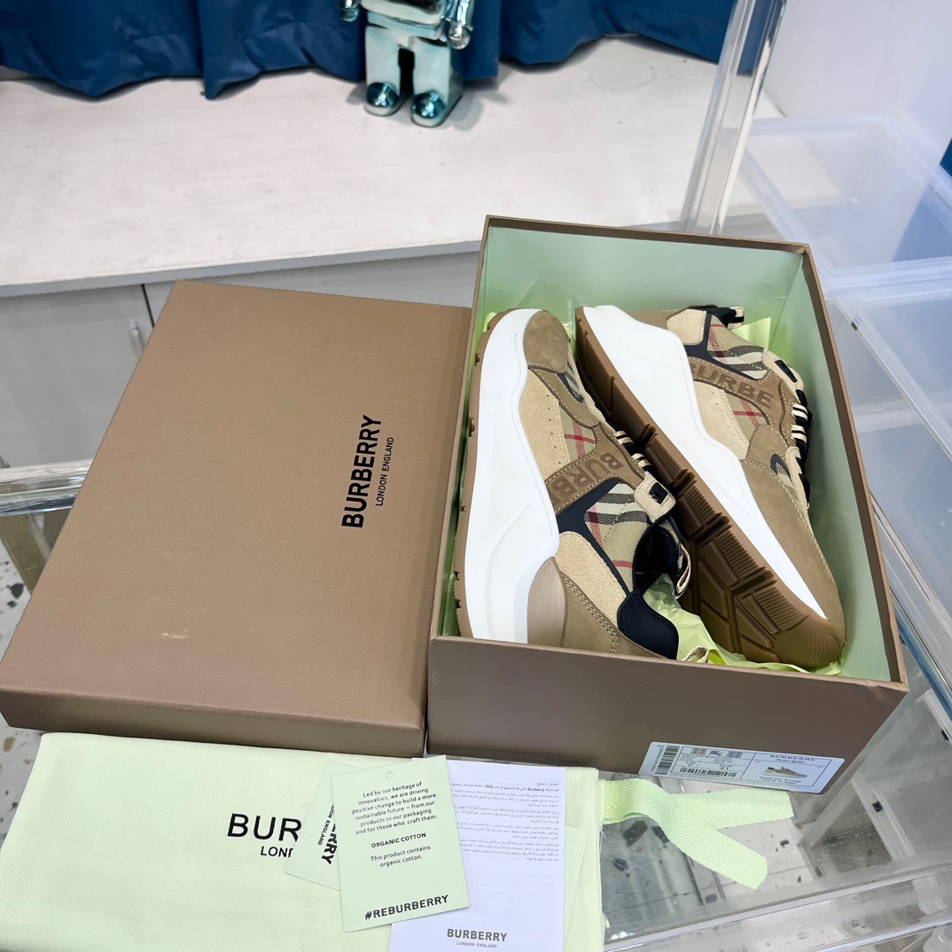 Men B*urberry Top Sneaker