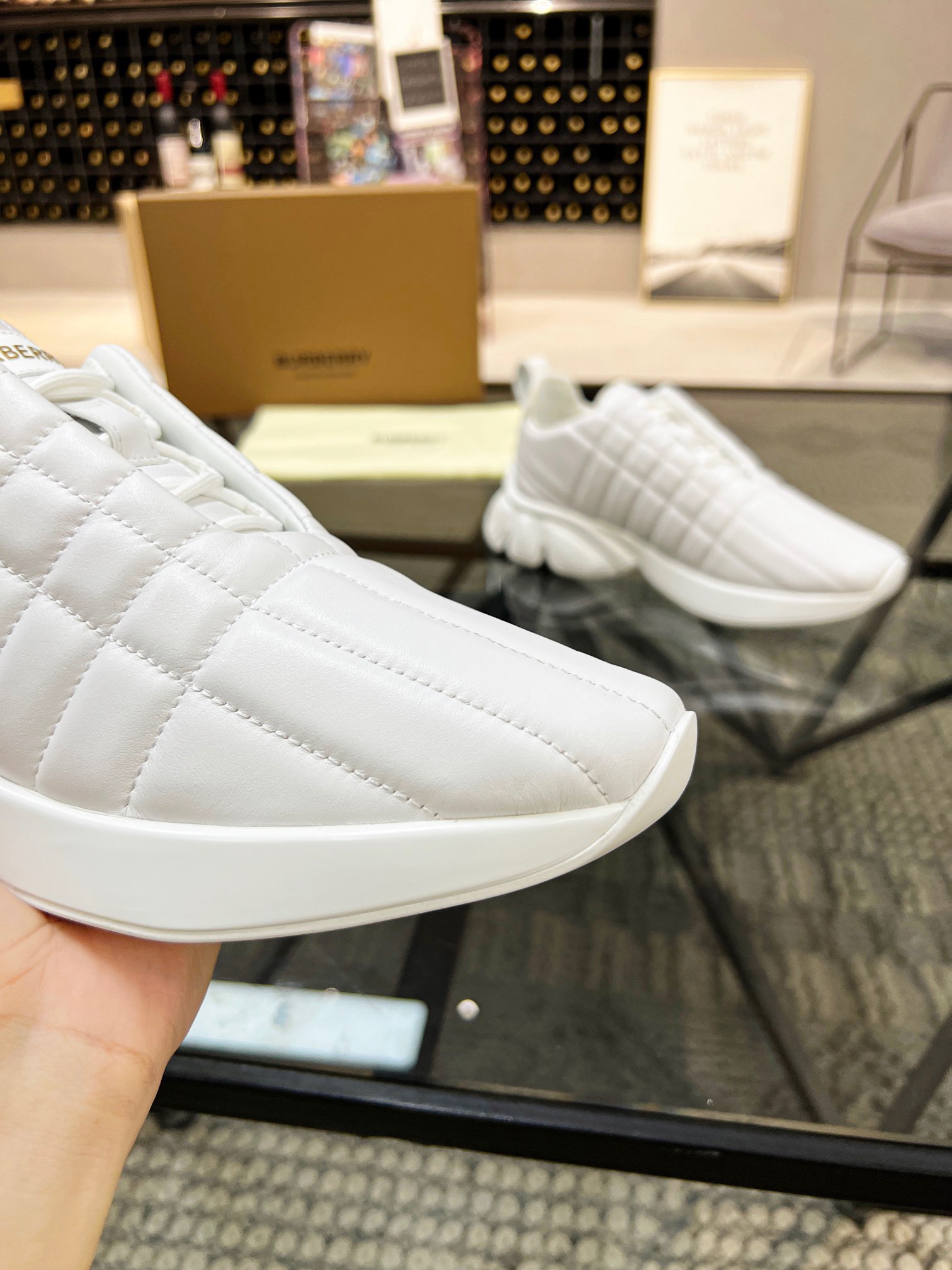 Men B*urberry Top Sneaker