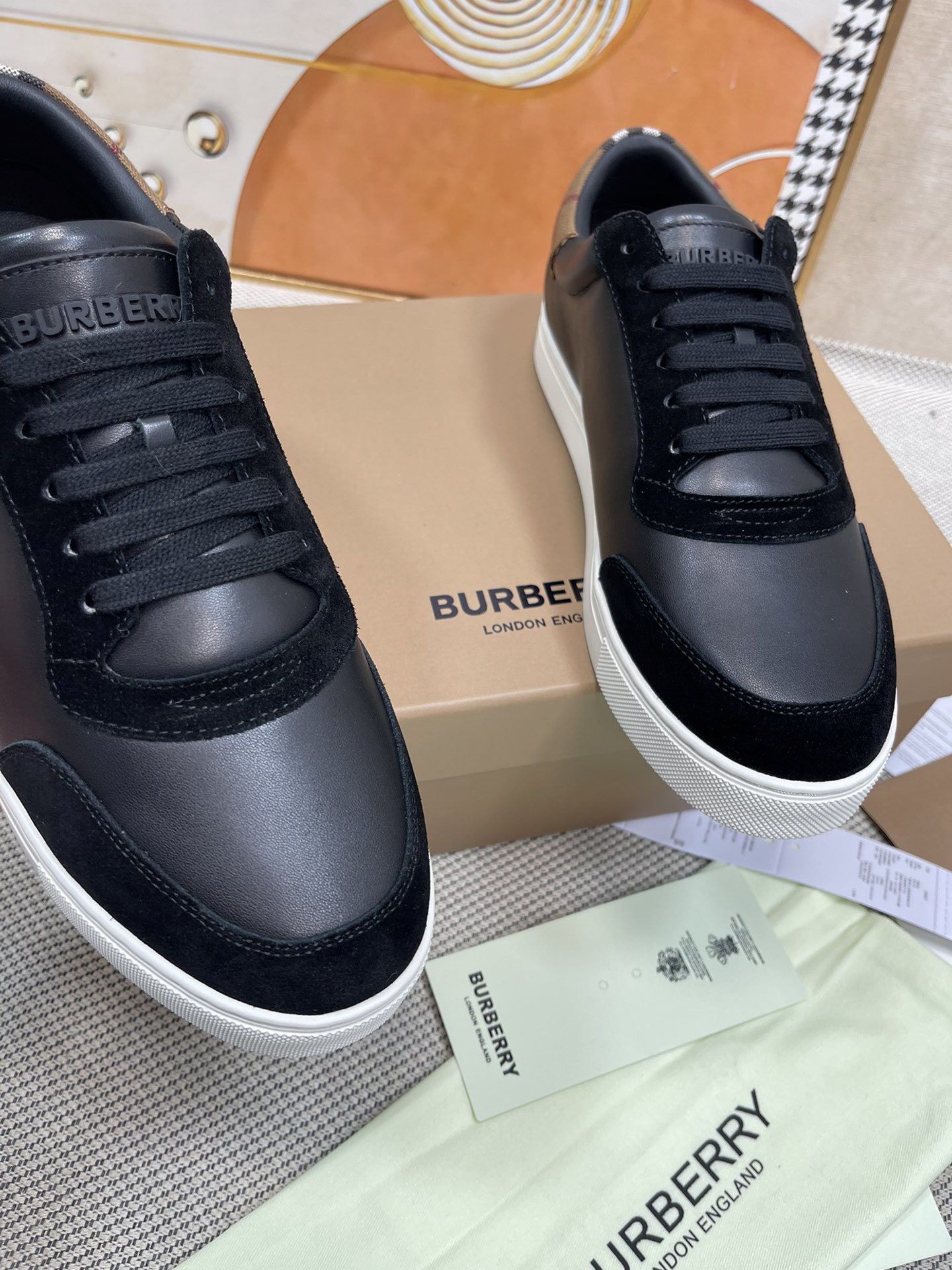 Men B*urberry Top Sneaker