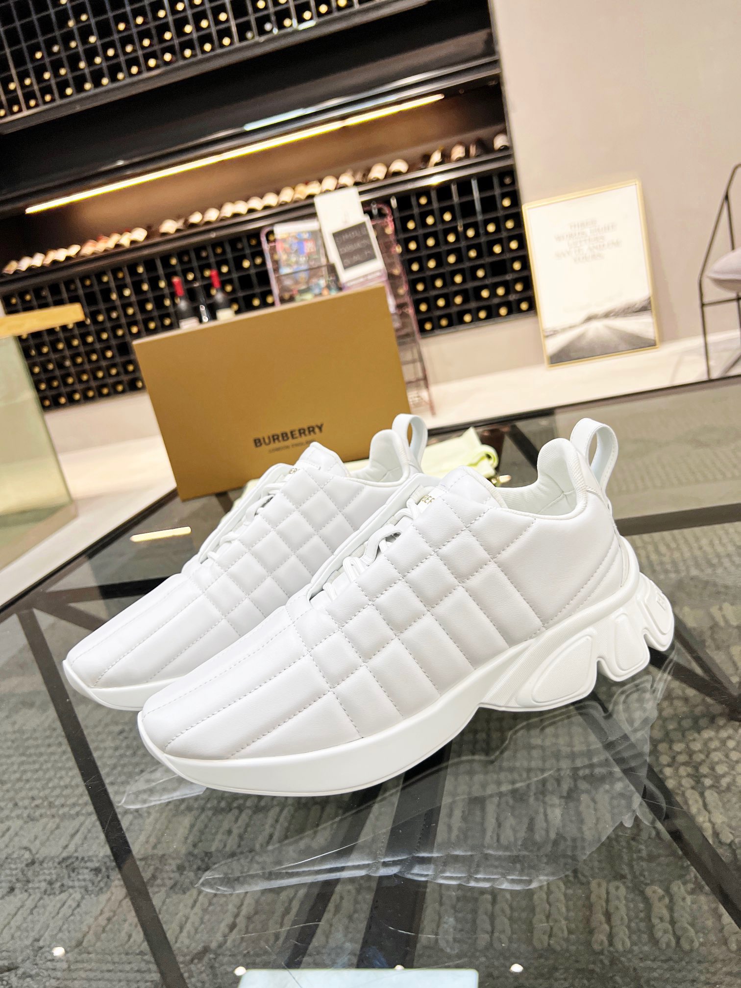 Men B*urberry Top Sneaker