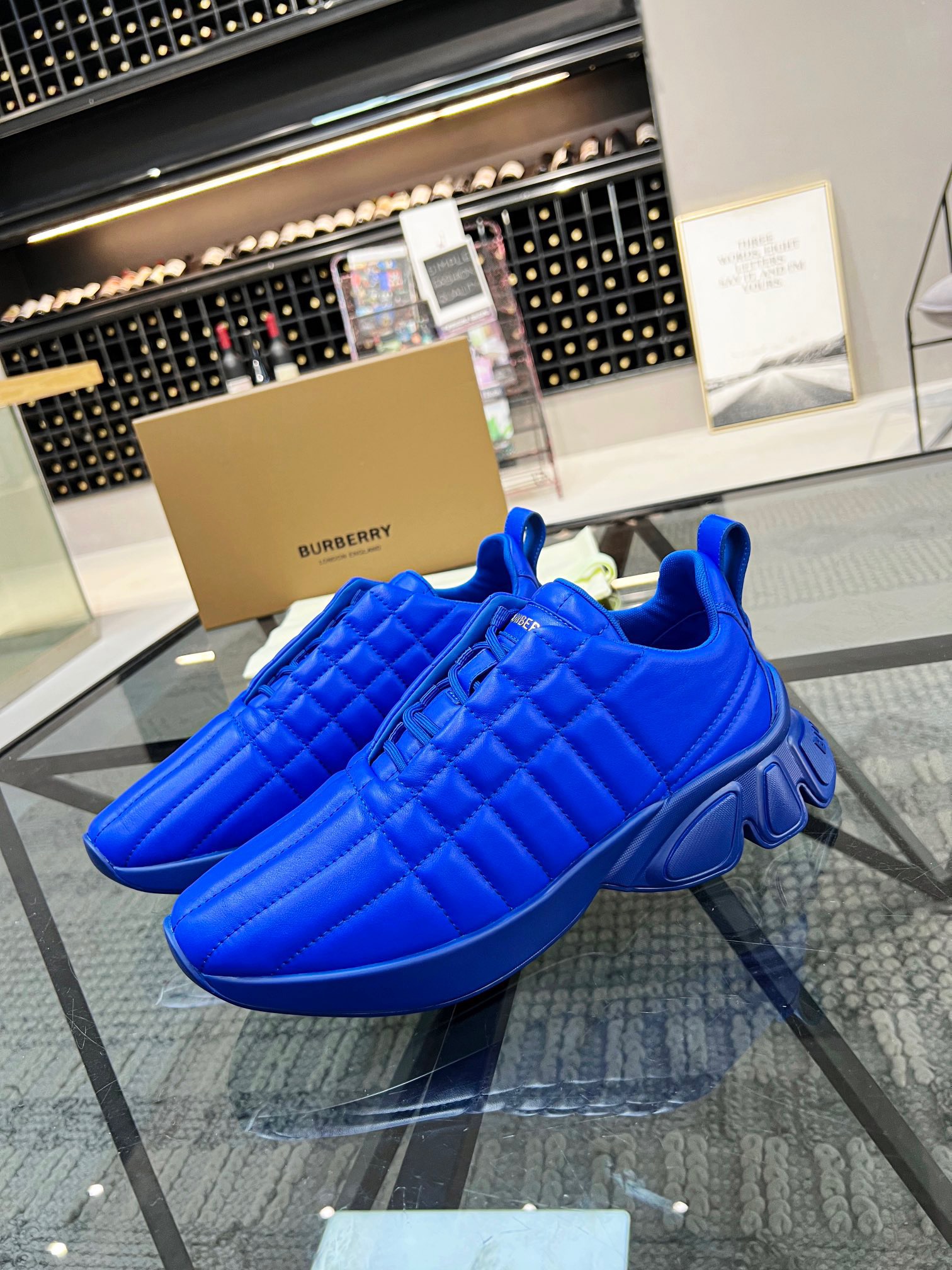 Men B*urberry Top Sneaker