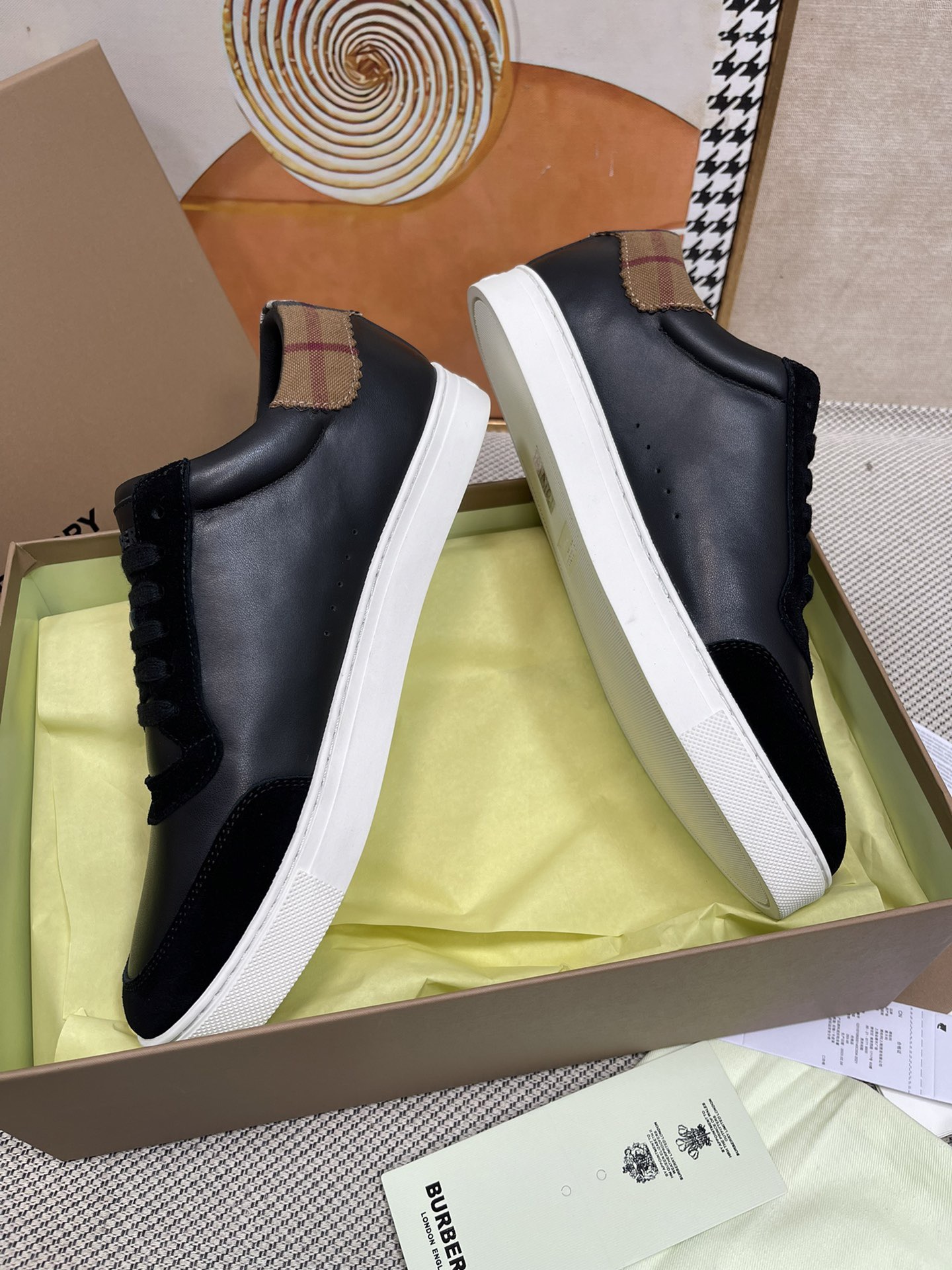 Men B*urberry Top Sneaker