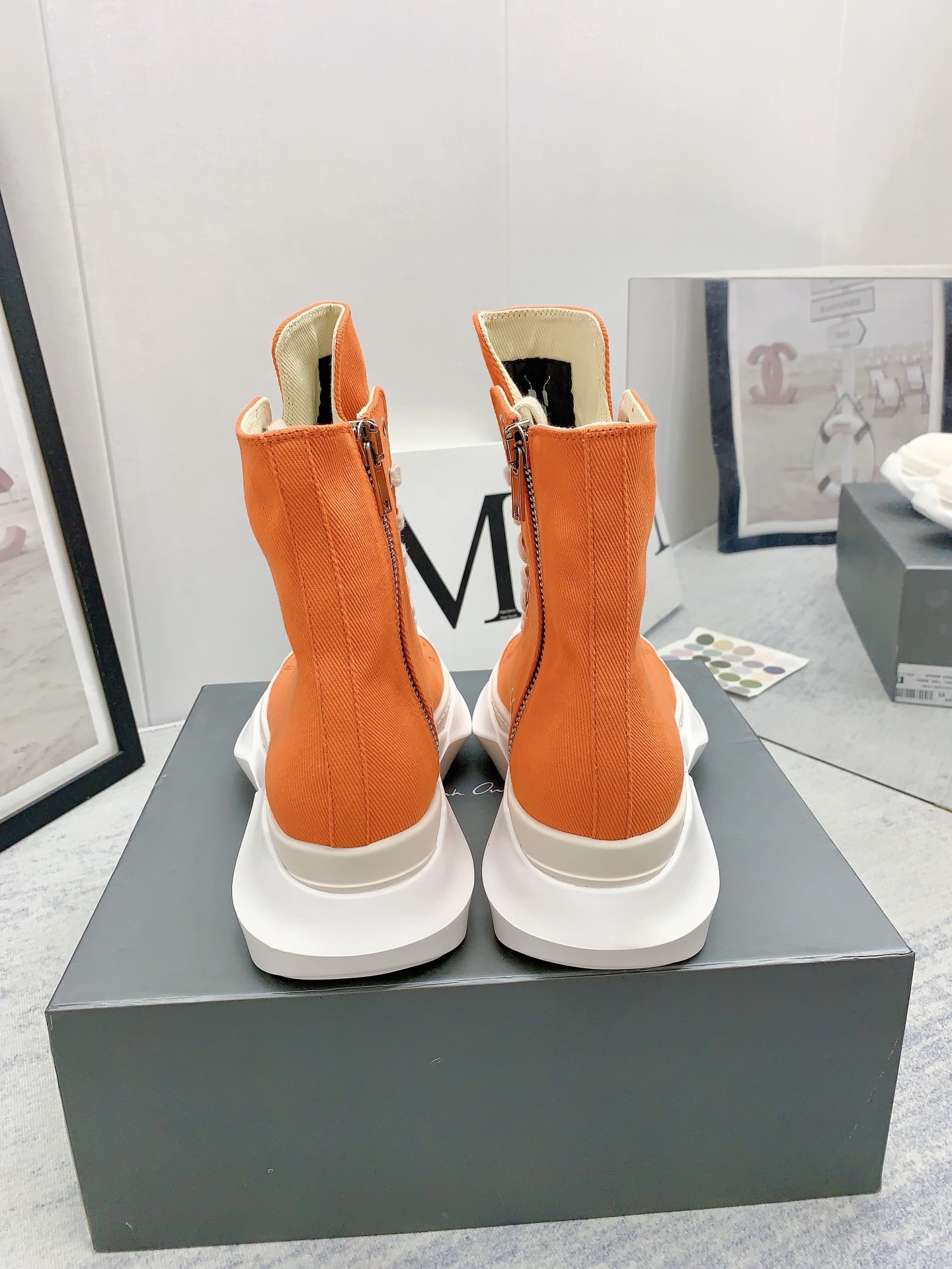 Men Women R*ick O*wens Top Sneaker