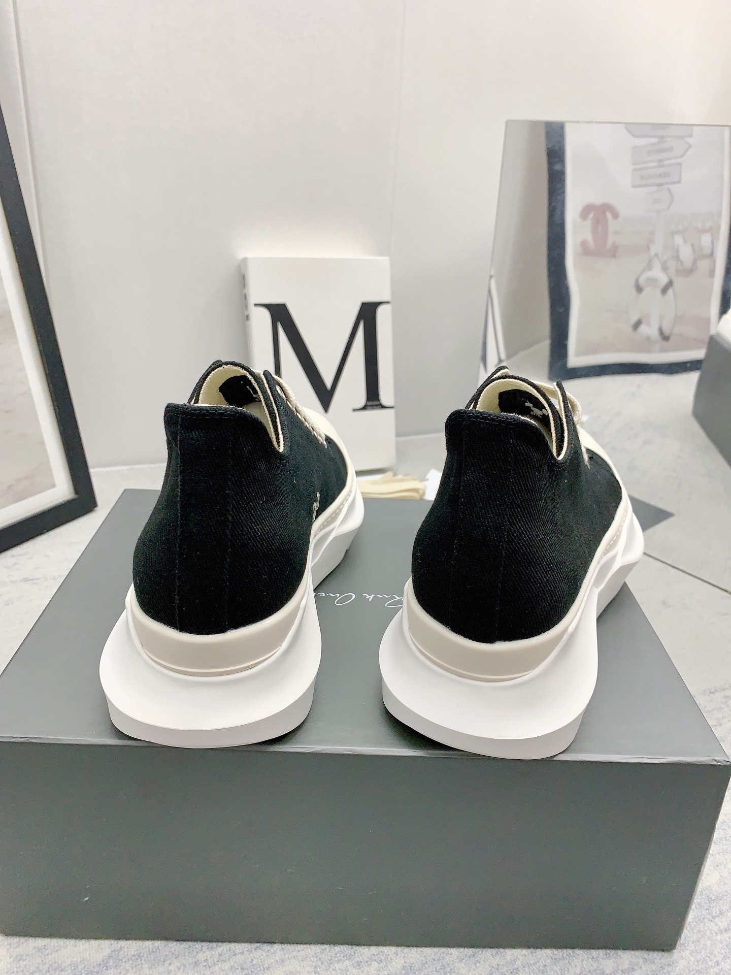 Men Women R*ick O*wens Top Sneaker