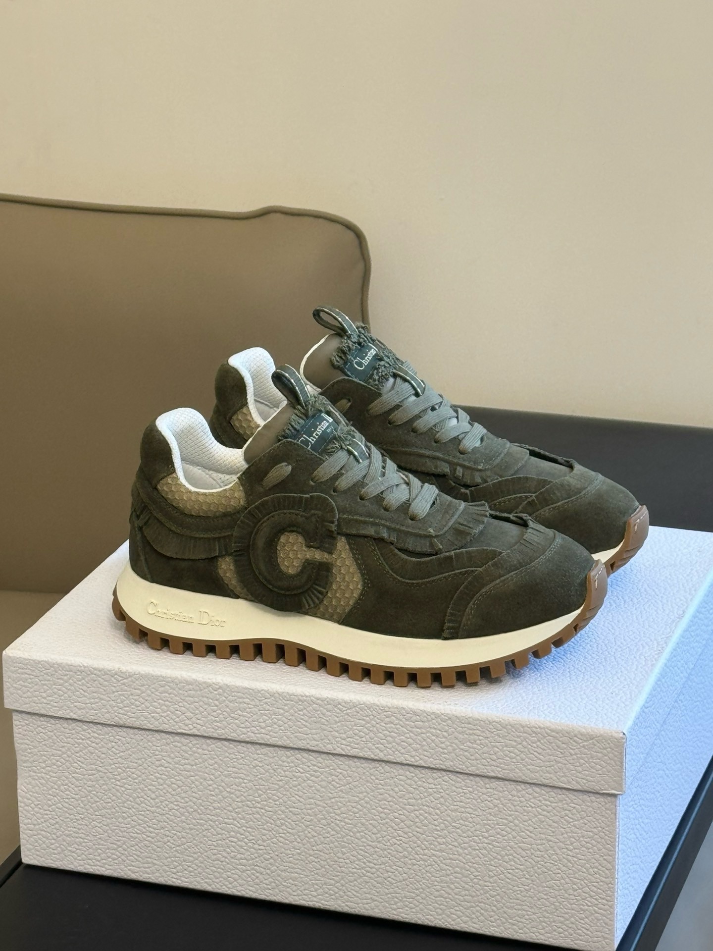 Women D*ior Top Sneaker