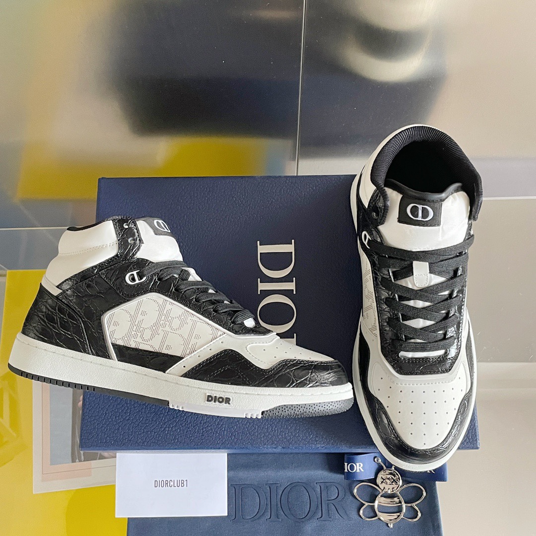 Men Women D*ior Top Sneaker