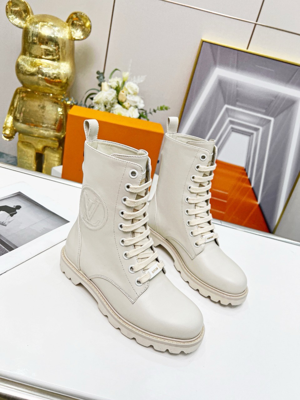 Men L*ouis V*uitton Top Sneaker