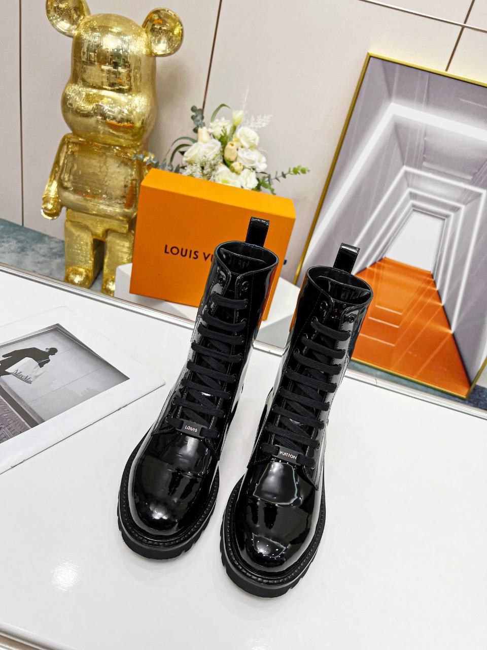 Men L*ouis V*uitton Top Sneaker