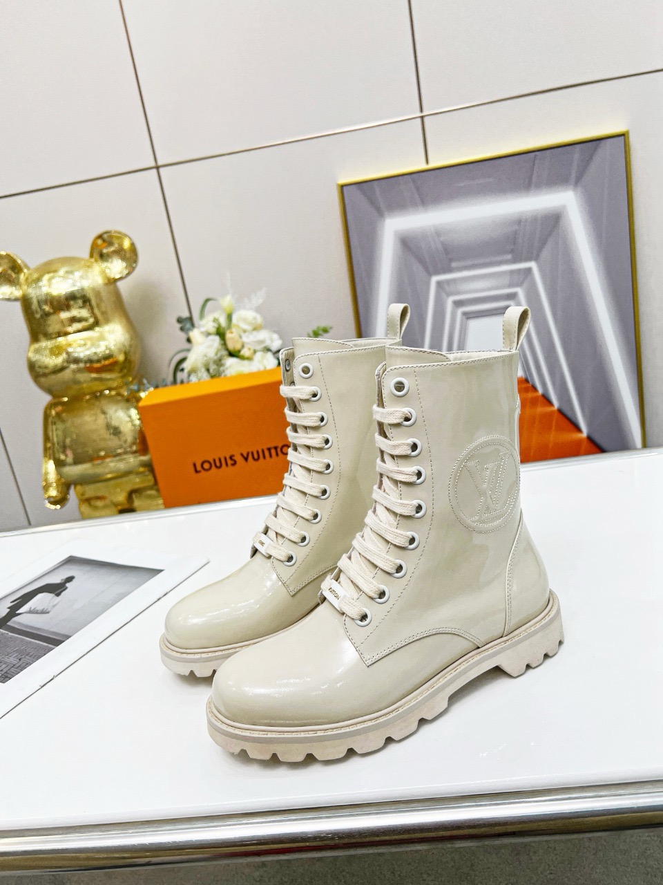 Men L*ouis V*uitton Top Sneaker