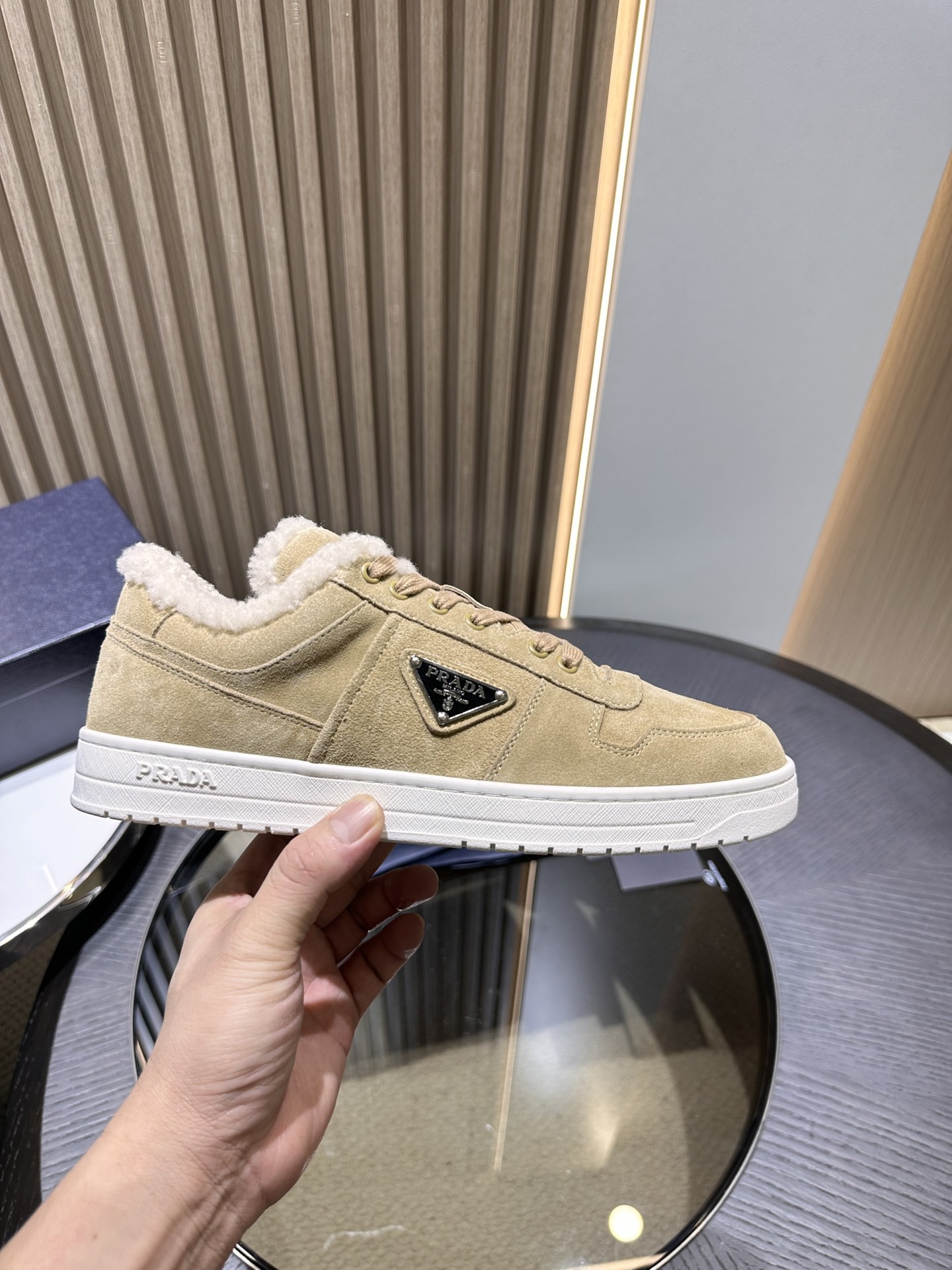 Men P*rada Top Sneaker