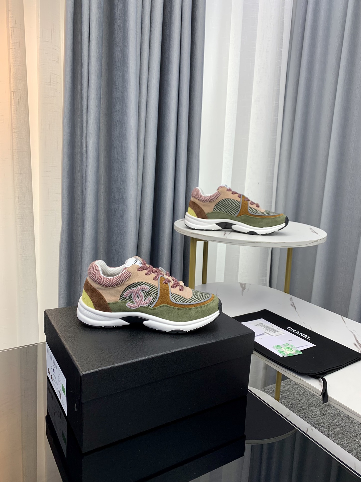 Men Women C*hanel Top Sneaker