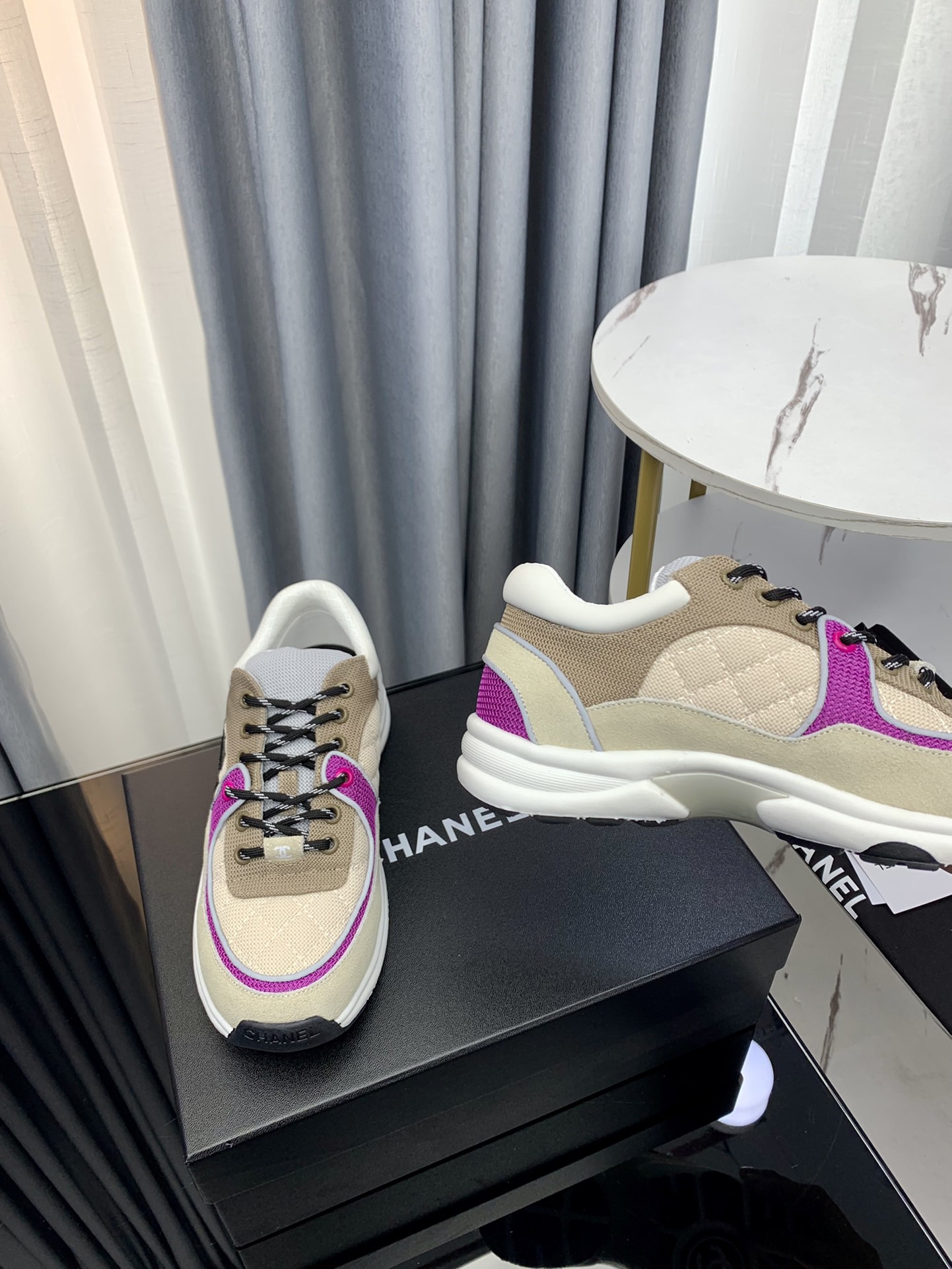 Men Women C*hanel Top Sneaker