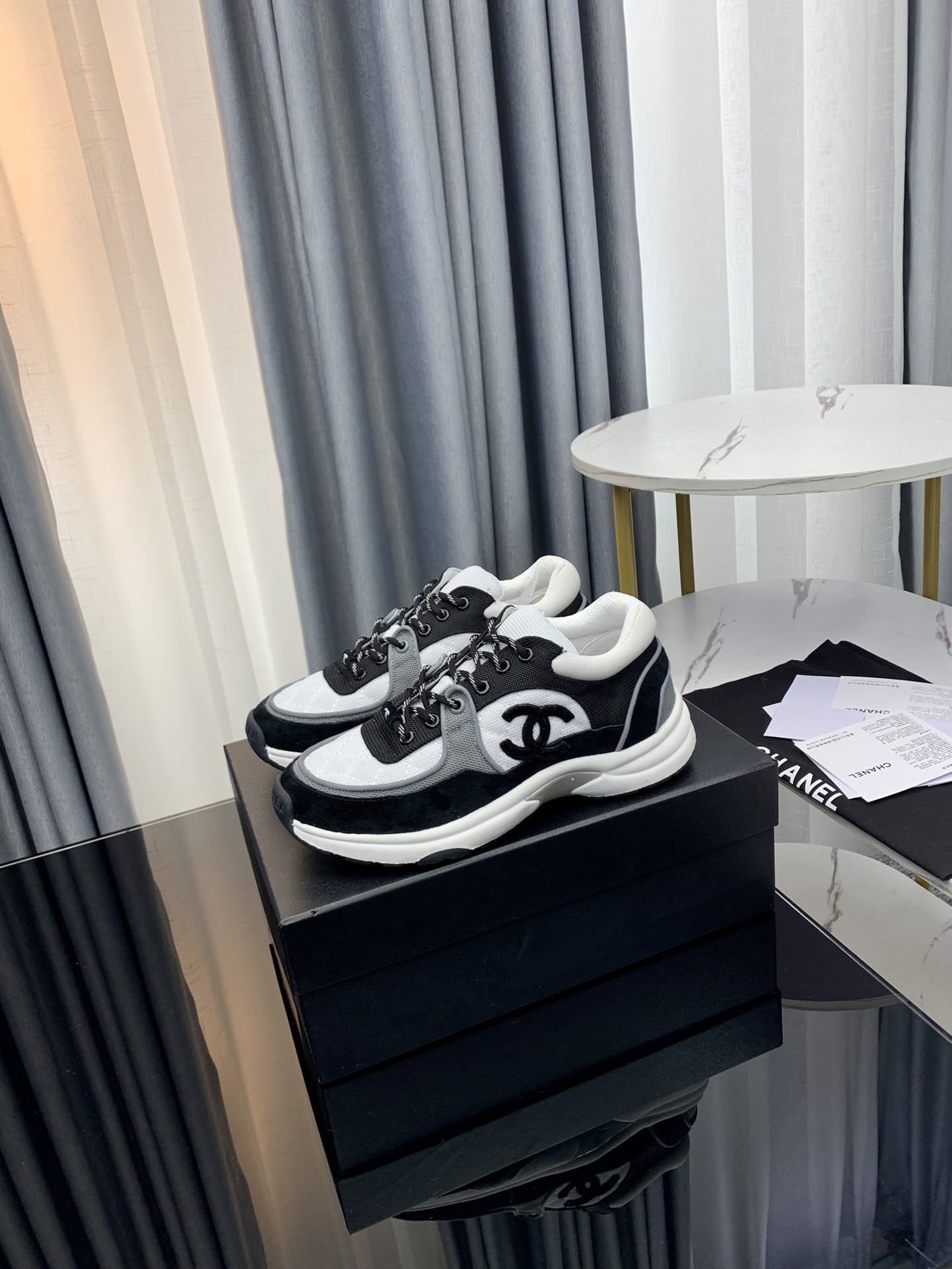 Men Women C*hanel Top Sneaker