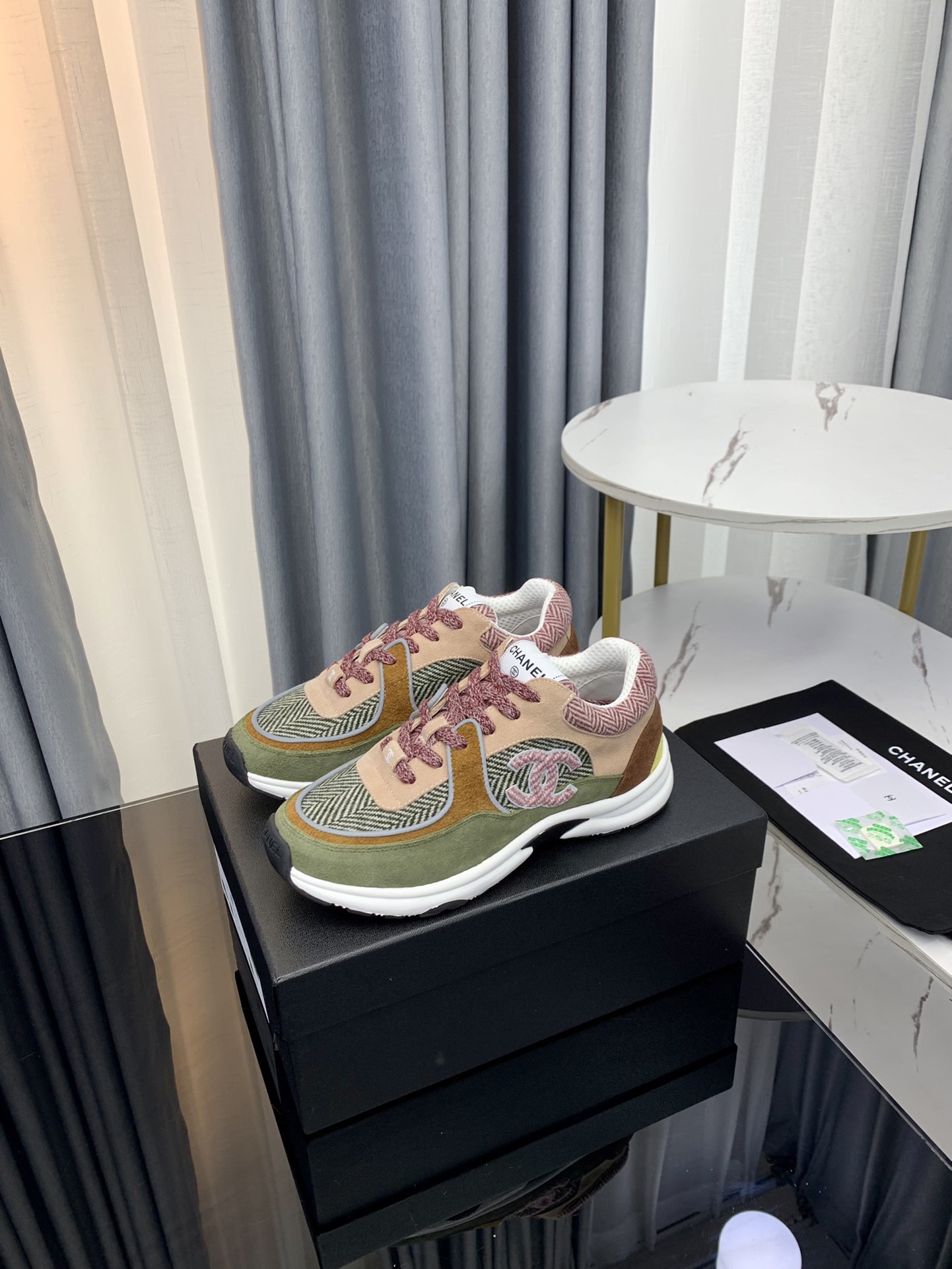 Men Women C*hanel Top Sneaker