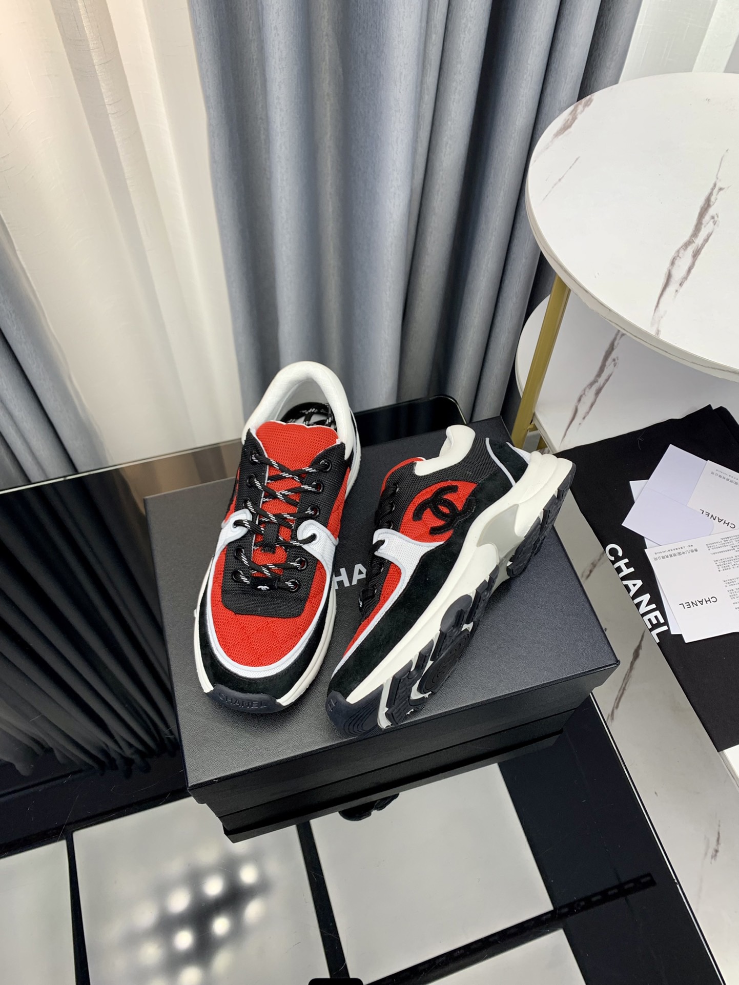 Men Women C*hanel Top Sneaker