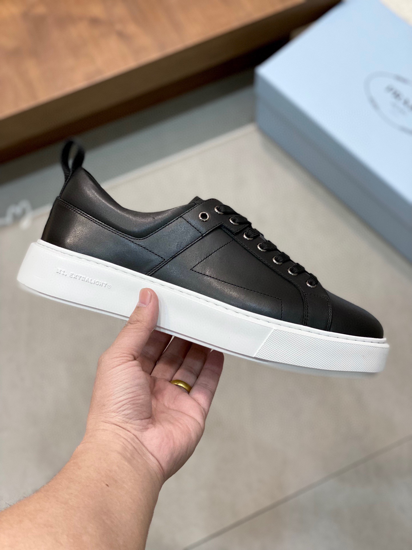 Men P*rada Top Sneaker