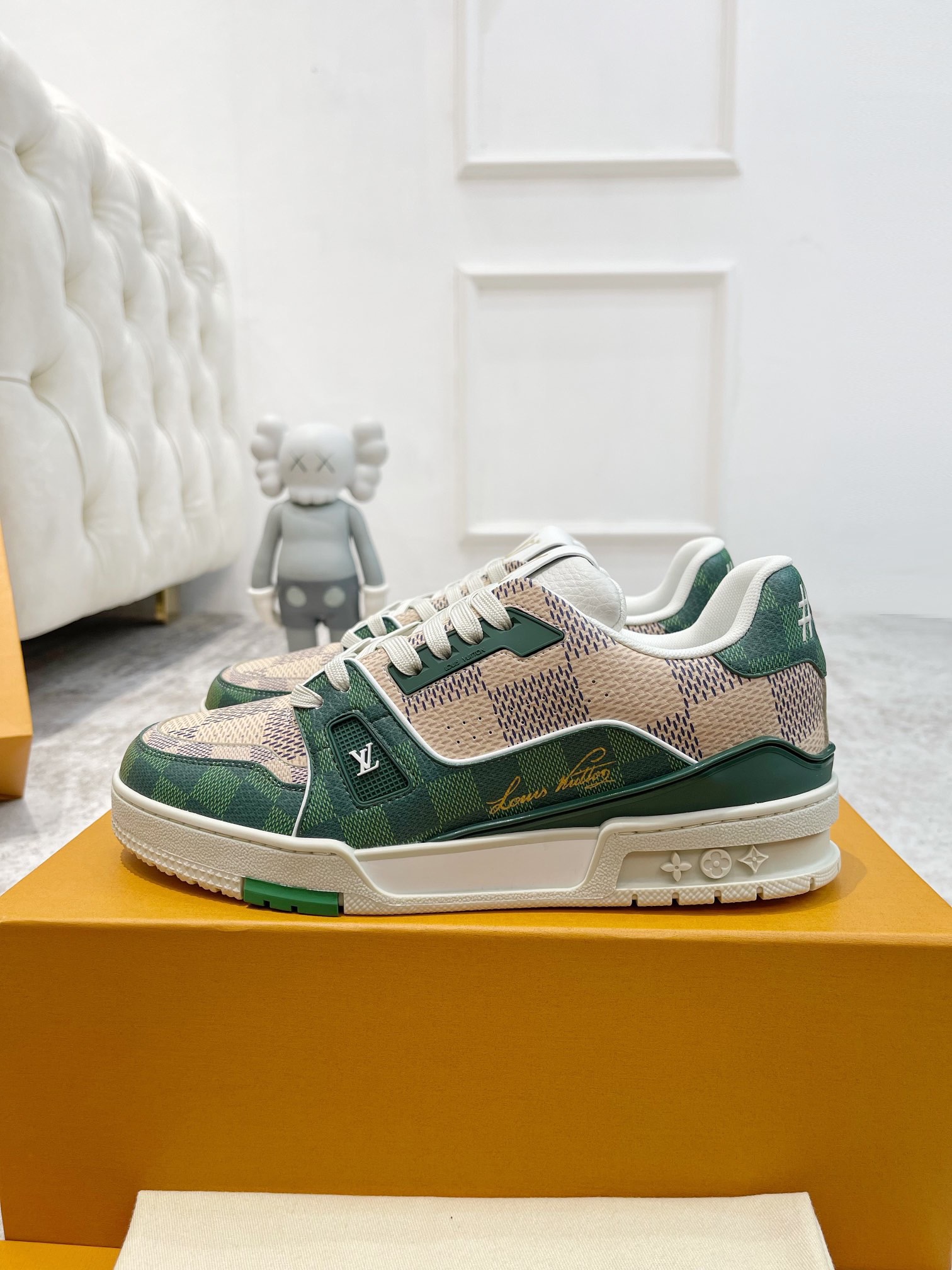 Men Women L*ouis V*uitton Top Sneaker