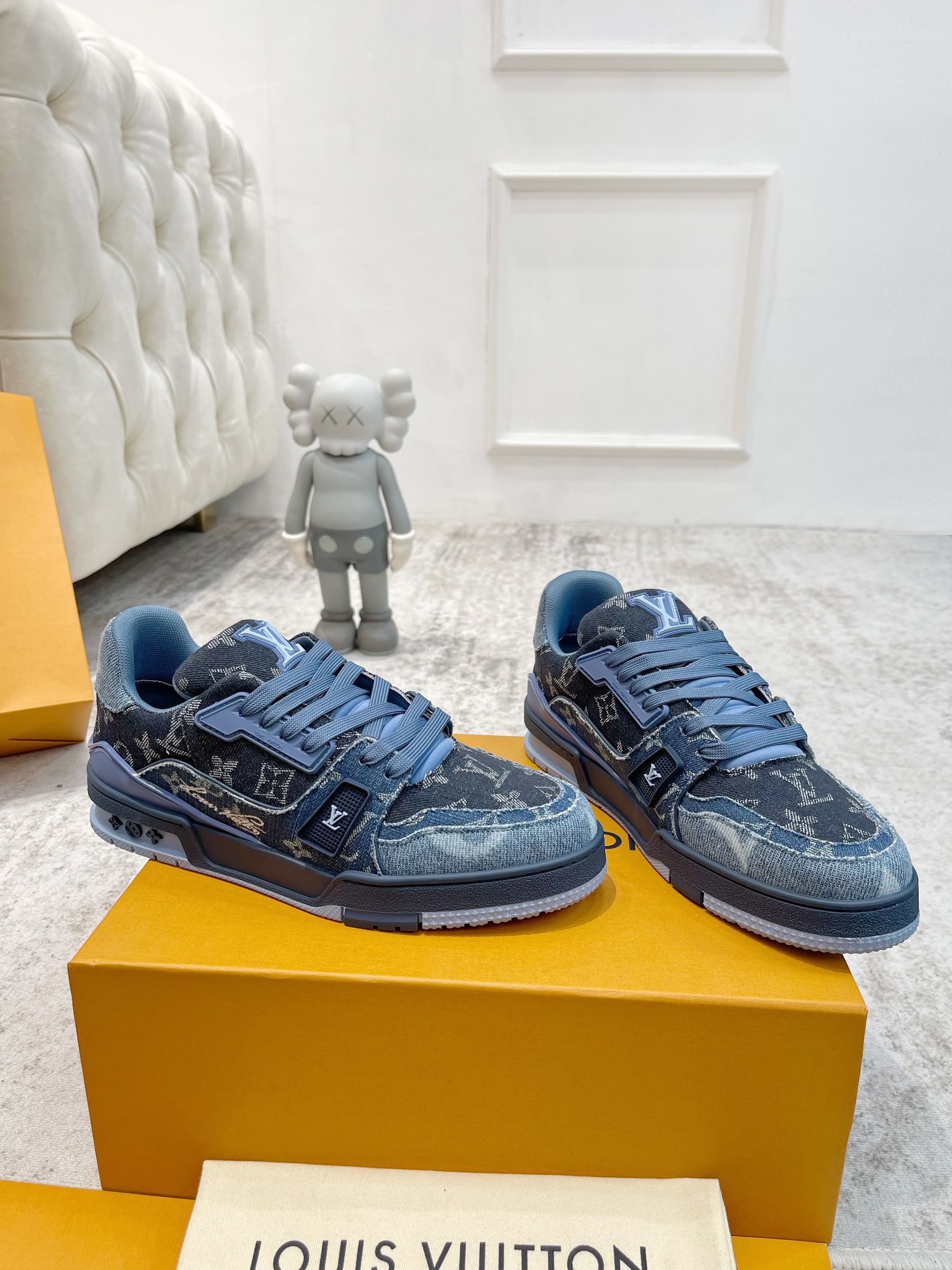 Men Women L*ouis V*uitton Top Sneaker