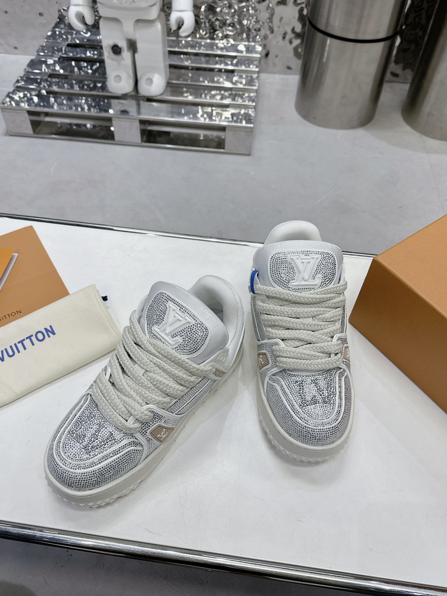 Men Women L*ouis V*uitton Top Sneaker L*V Trainer