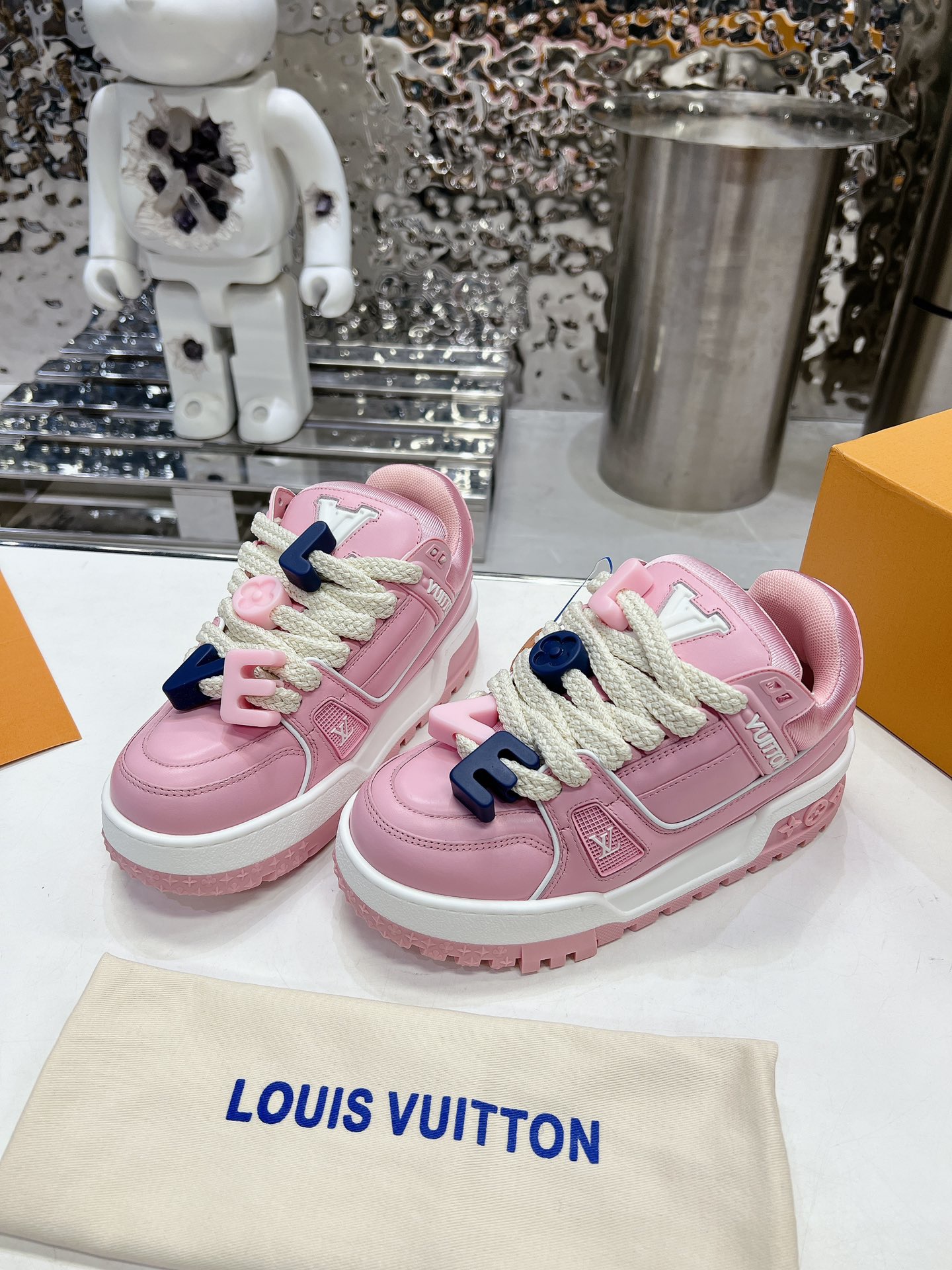 Men Women L*ouis V*uitton Top Sneaker L*V Trainer