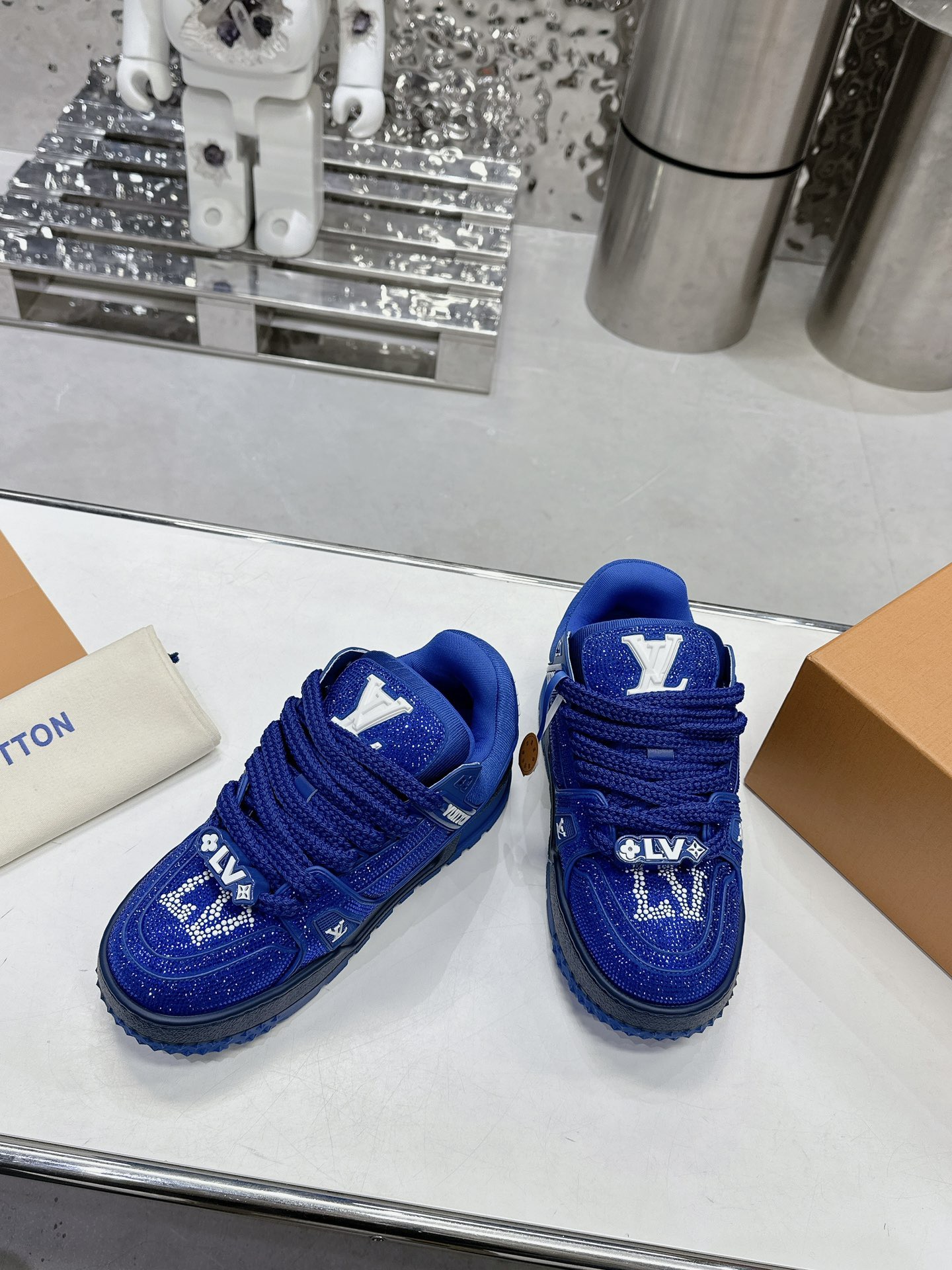 Men Women L*ouis V*uitton Top Sneaker L*V Trainer