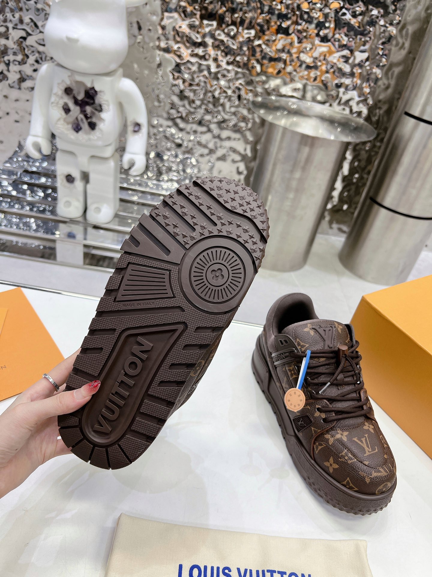 Men Women L*ouis V*uitton Top Sneaker L*V Trainer